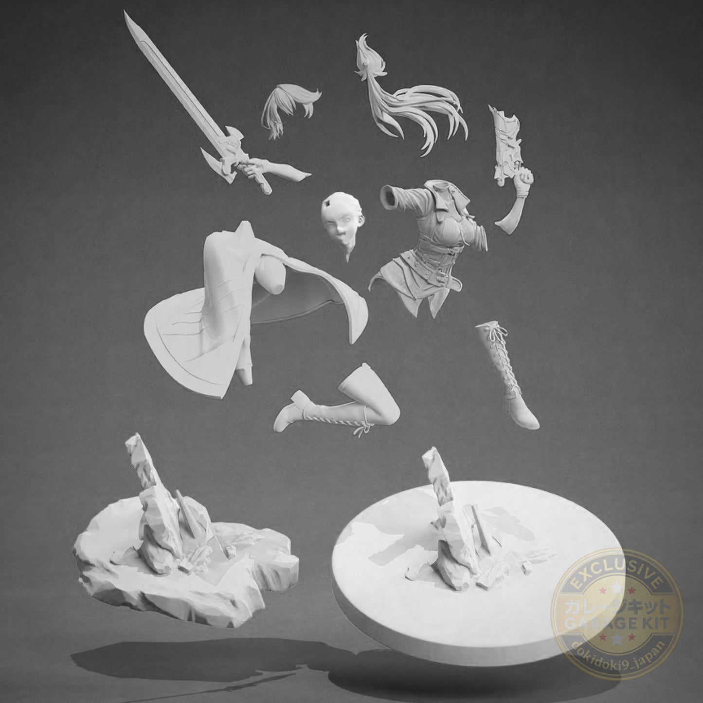 Sara Valestein サラ・バレスタイン 紫電 1/8 Scale