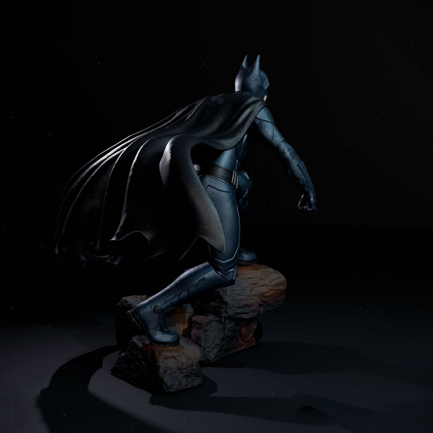 1445 Batman - Michael Keaton - STL 3D Print Files - 3D Printed Garage Kit ガレージキット Resin Model Scale Figure フィギュア
