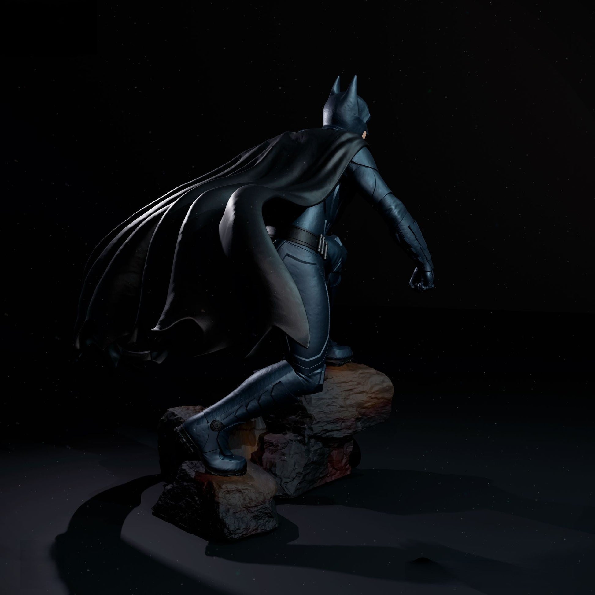 1445 Batman - Michael Keaton - STL 3D Print Files - 3D Printed Garage Kit ガレージキット Resin Model Scale Figure フィギュア