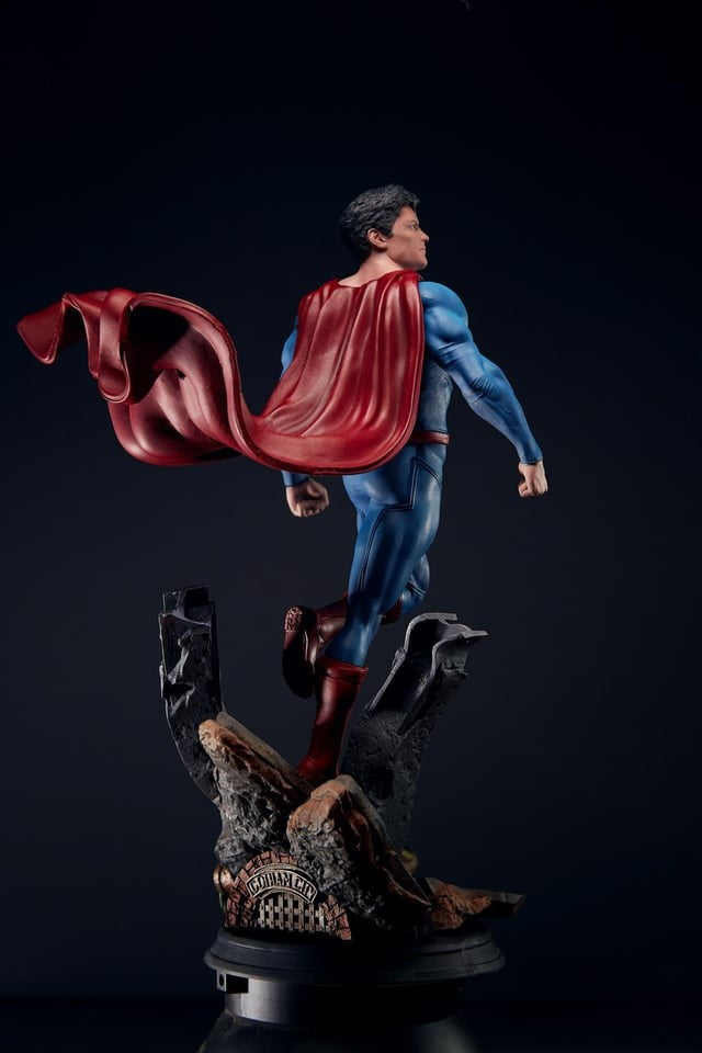 1344 Superman - DC COMICS - STL 3D Print Files - 3D Printed Garage Kit ガレージキット Resin Model Scale Figure フィギュア