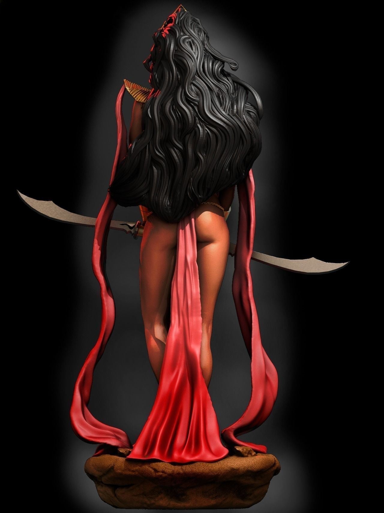 DEJAH THORIS Special Edition - STL 3D Print Files - 3D Printed Garage Kit ガレージキット Resin Model Scale Figure フィギュア