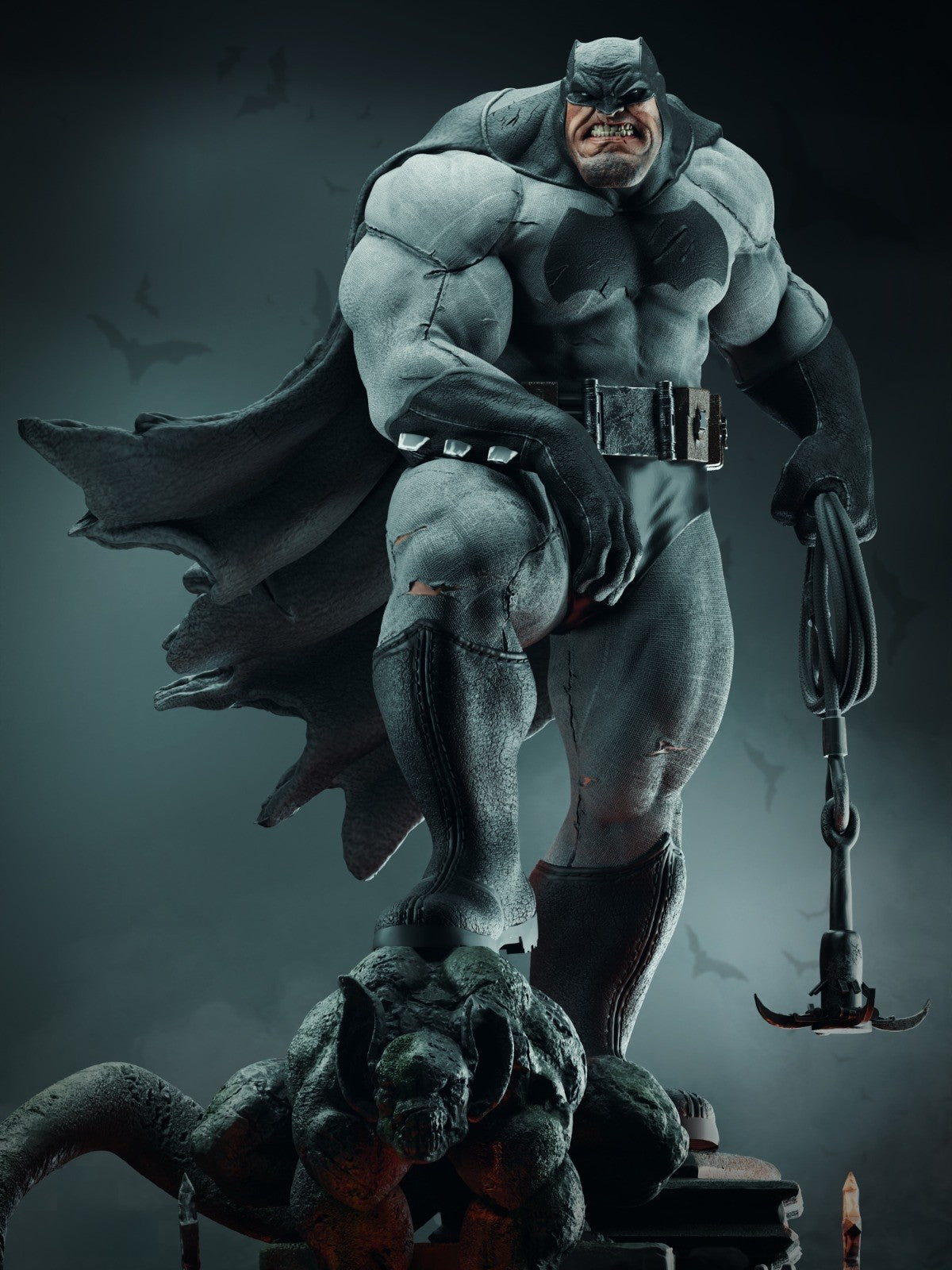 1369 Batman - DC Comics - STL 3D Print Files - 3D Printed Garage Kit ガレージキット Resin Model Scale Figure フィギュア