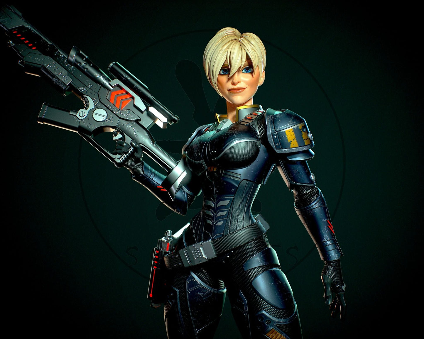 Sergeant Calhoun Special Edition 1/8 Scale