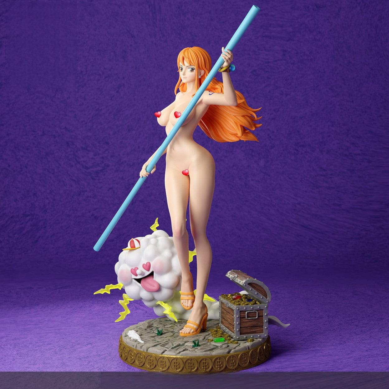 Nami Special Edition - One Piece - STL 3D Print Files - 3D Printed Garage Kit ガレージキット Resin Model Scale Figure フィギュア