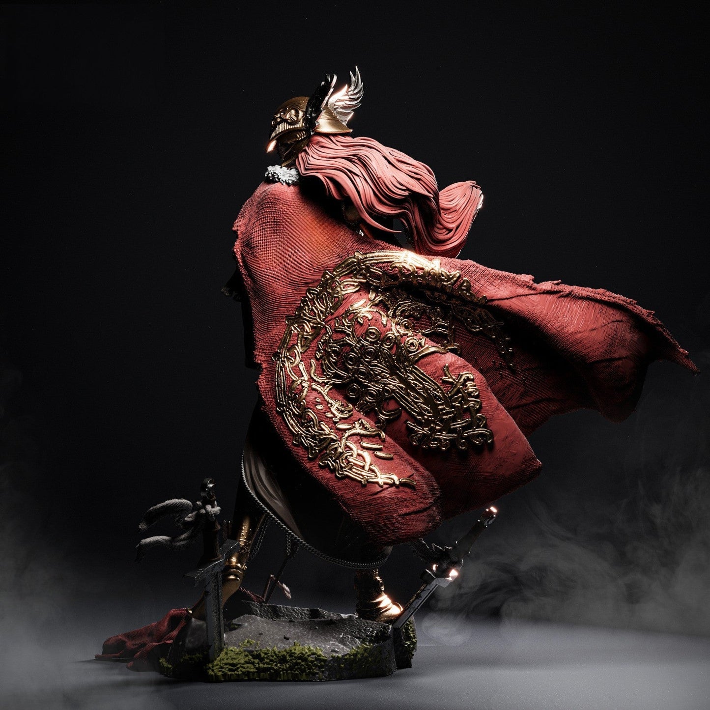1418 Malenia - Elden Ring - STL 3D Print Files - 3D Printed Garage Kit ガレージキット Resin Model Scale Figure フィギュア