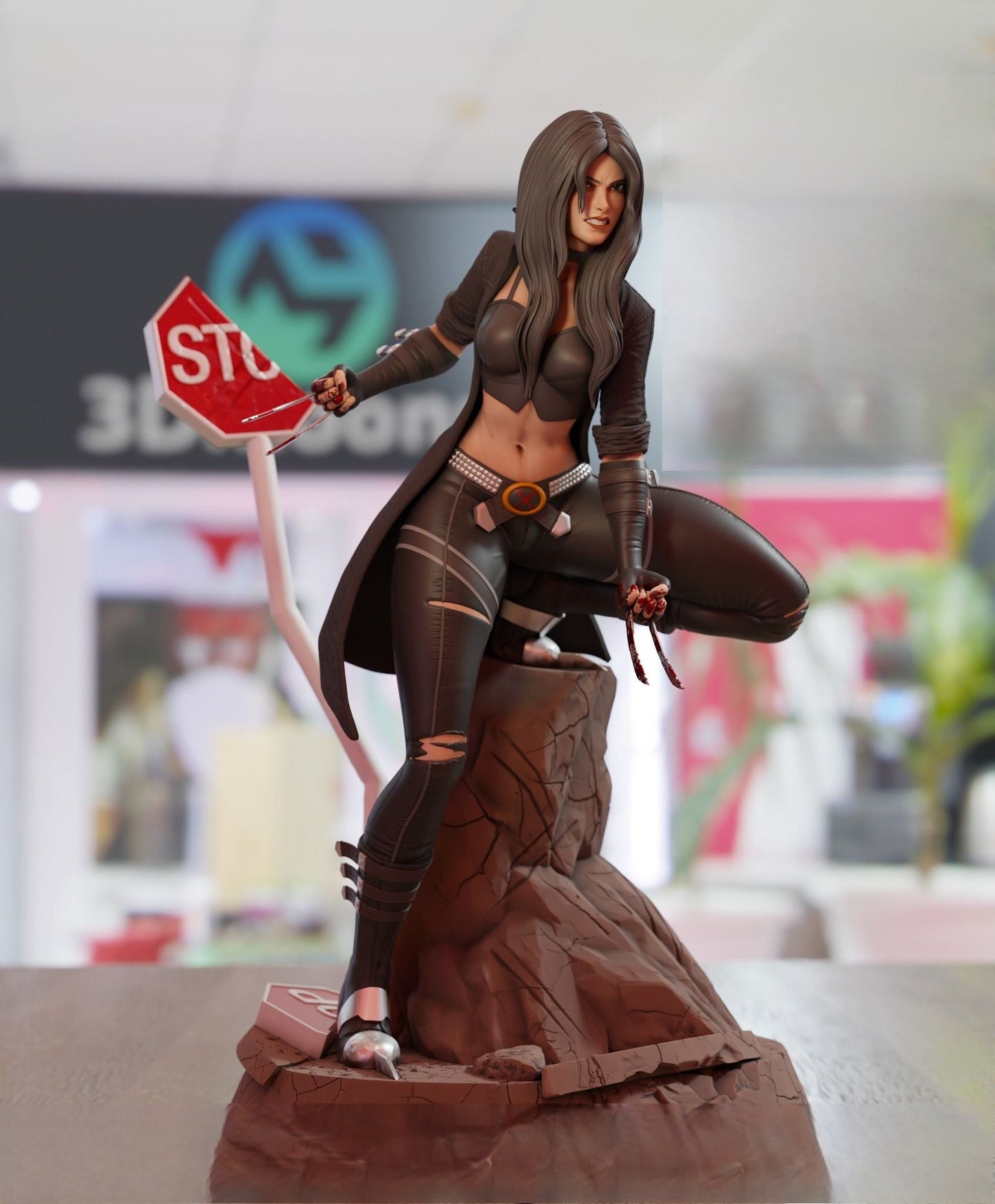 1830 X-23 Special Edition - X-men - STL 3D Print Files - 3D Printed Garage Kit ガレージキット Resin Model Scale Figure フィギュア