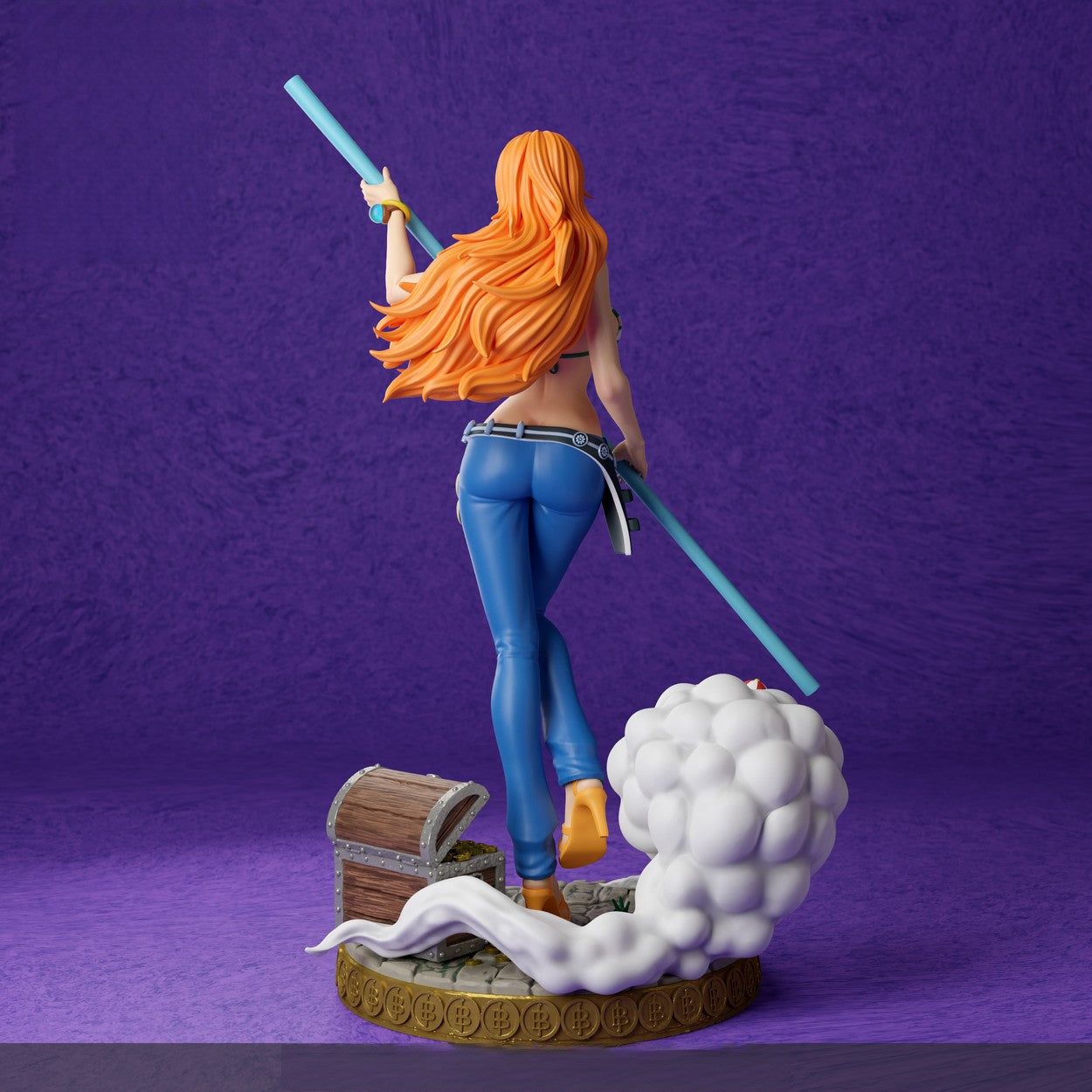Nami Special Edition - One Piece - STL 3D Print Files - 3D Printed Garage Kit ガレージキット Resin Model Scale Figure フィギュア