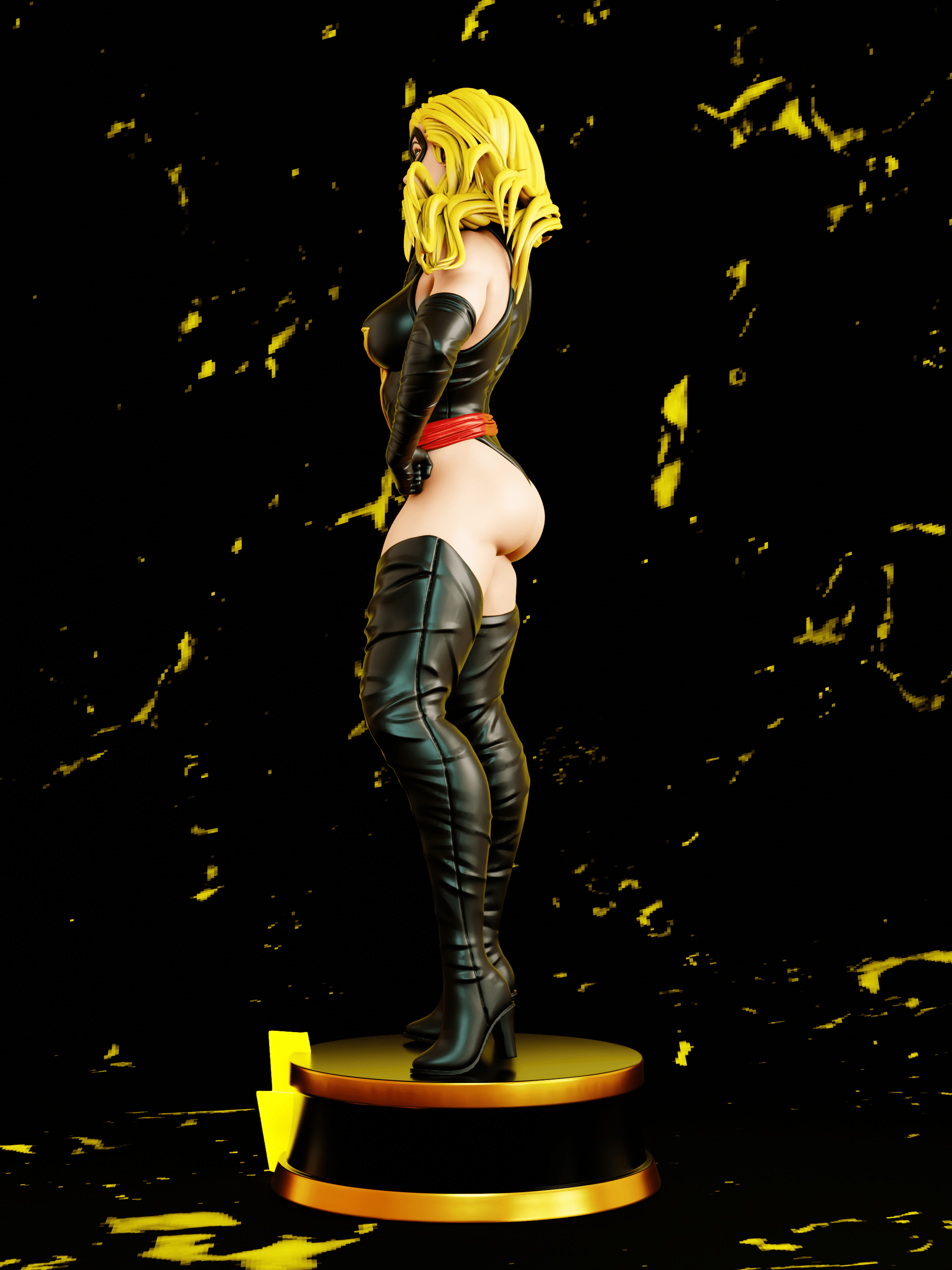 Ms. Marvel Special Edition - Carol Denvers 1/8 Scale - 3D Printed Garage Kit ガレージキット Resin Model Scale Figure フィギュア