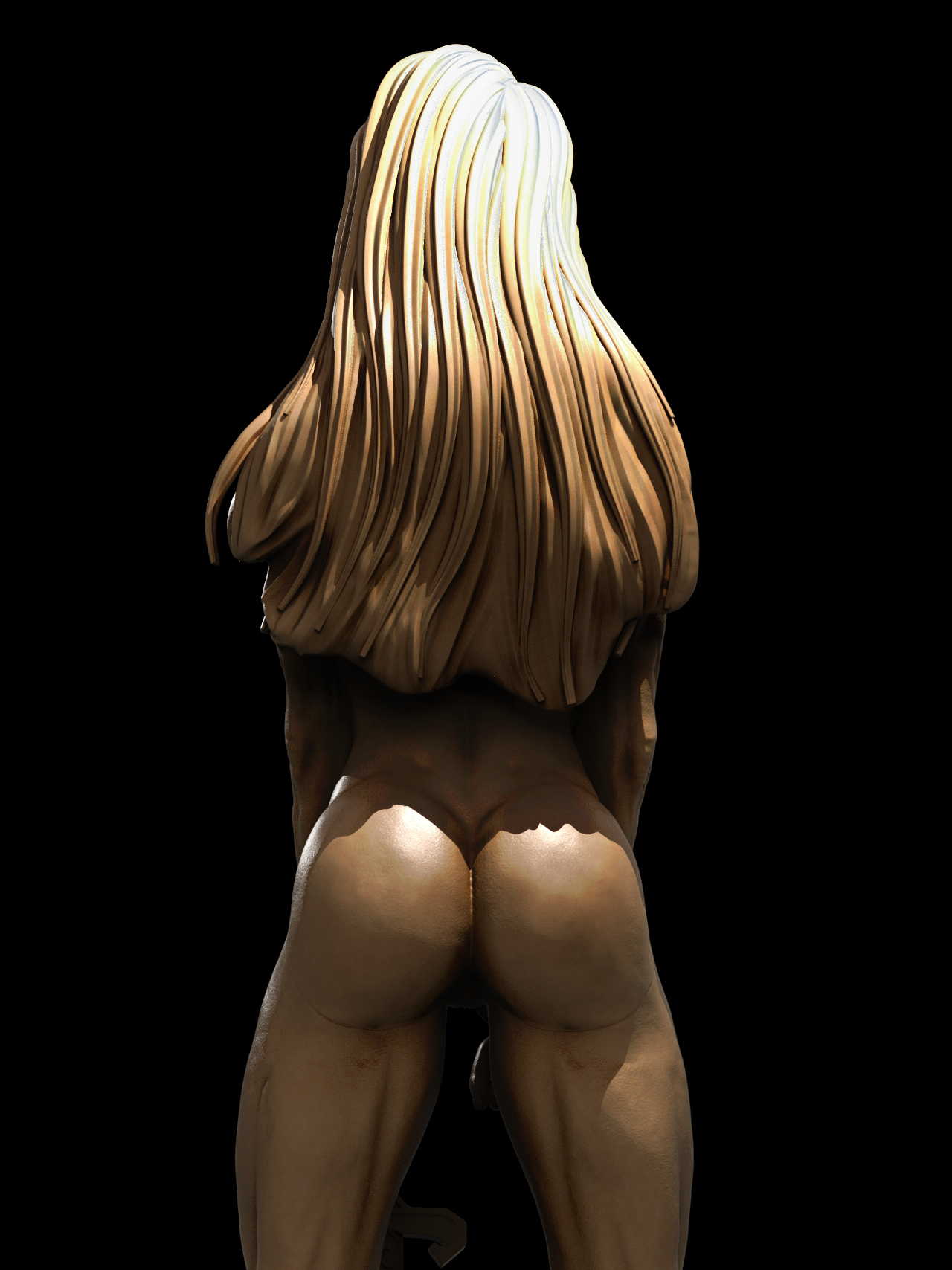 Female Conan Special Edition - STL 3D Print Files - 3D Printed Garage Kit ガレージキット Resin Model Scale Figure フィギュア