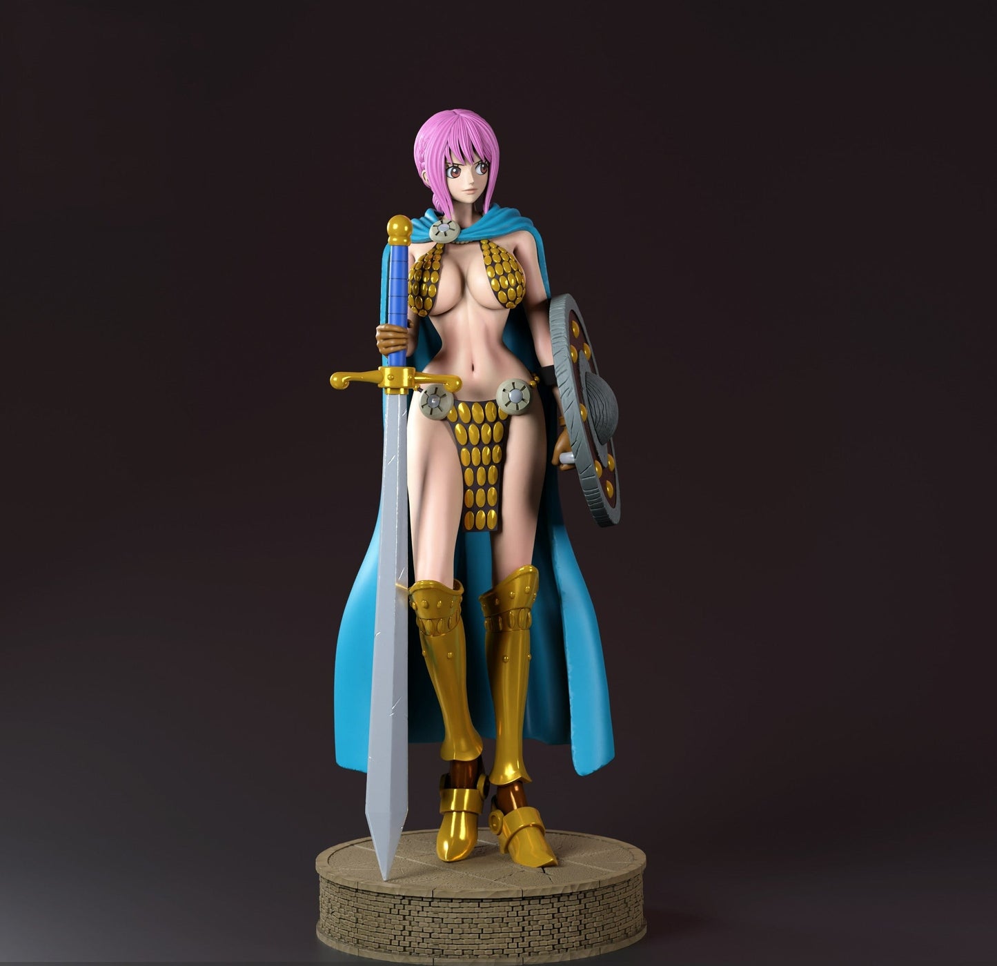 Rebecca Special Edition - One Piece 1/8 Scale - 3D Printed Garage Kit ガレージキット Resin Model Scale Figure フィギュア