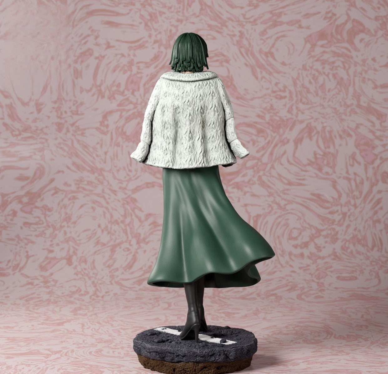 1592 Fubuki Special Edition - One-Punch Man - STL 3D Print Files - 3D Printed Garage Kit ガレージキット Resin Model Scale Figure フィギュア