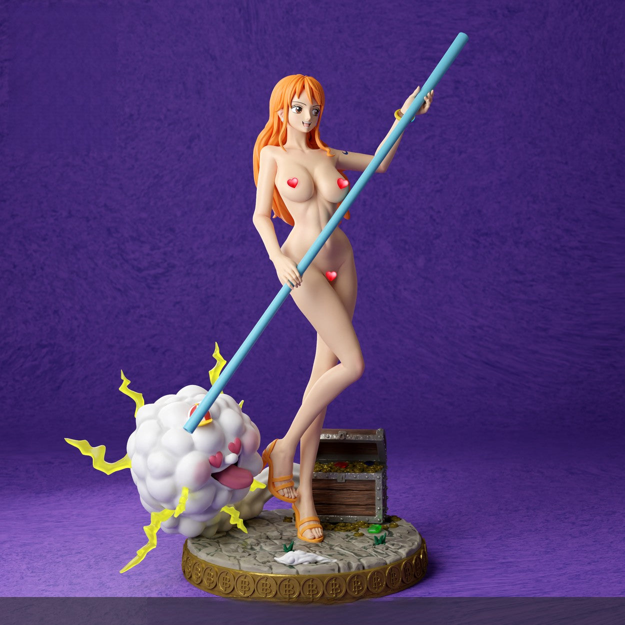 Nami Special Edition - One Piece - STL 3D Print Files - 3D Printed Garage Kit ガレージキット Resin Model Scale Figure フィギュア