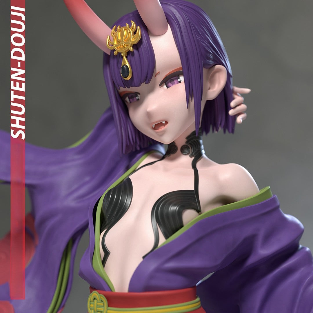 Shuten-Douji Special Edition - Fate/Grand Order 1/8 Scale - 3D Printed Garage Kit ガレージキット Resin Model Scale Figure フィギュア