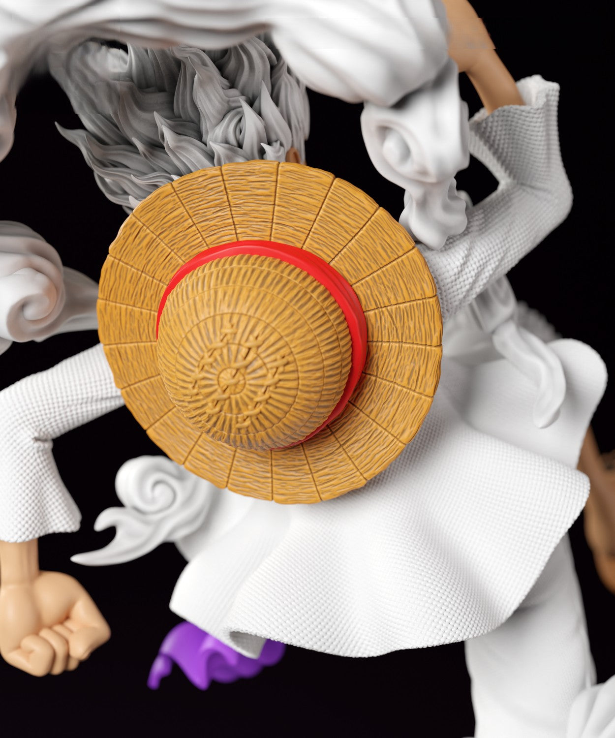 Luffy Gear 5 - One Piece 1/8 Scale - 3D Printed Garage Kit ガレージキット Resin Model Scale Figure フィギュア