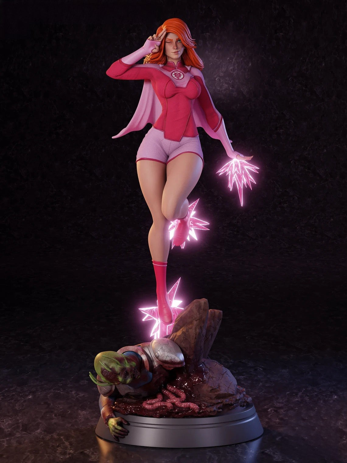 Atom Eve Special Edition - Invincible - STL 3D Print Files - 3D Printed Garage Kit ガレージキット Resin Model Scale Figure フィギュア