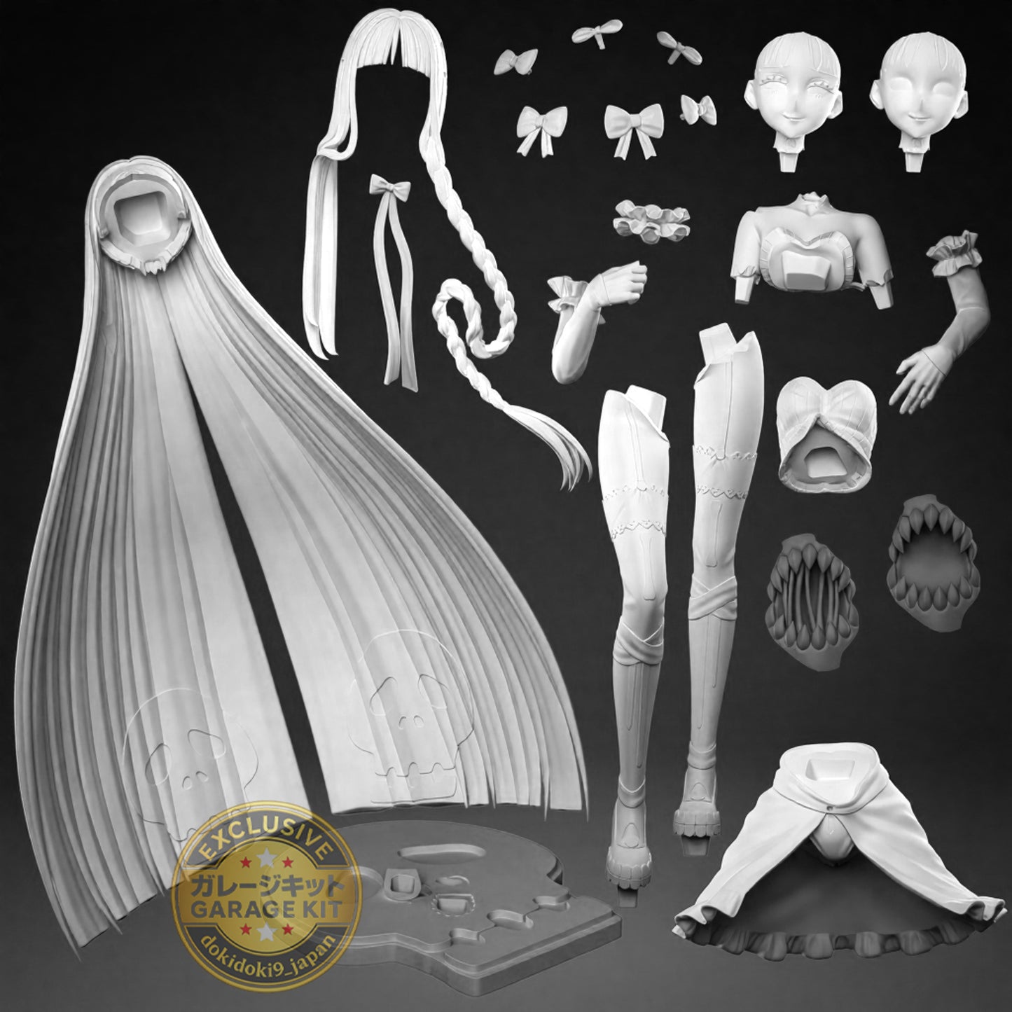 Francesca Prelati Resin Garage Kit – FateStrange Fake – 1/8 Scale | Unpainted 3D Printed Resin Model
