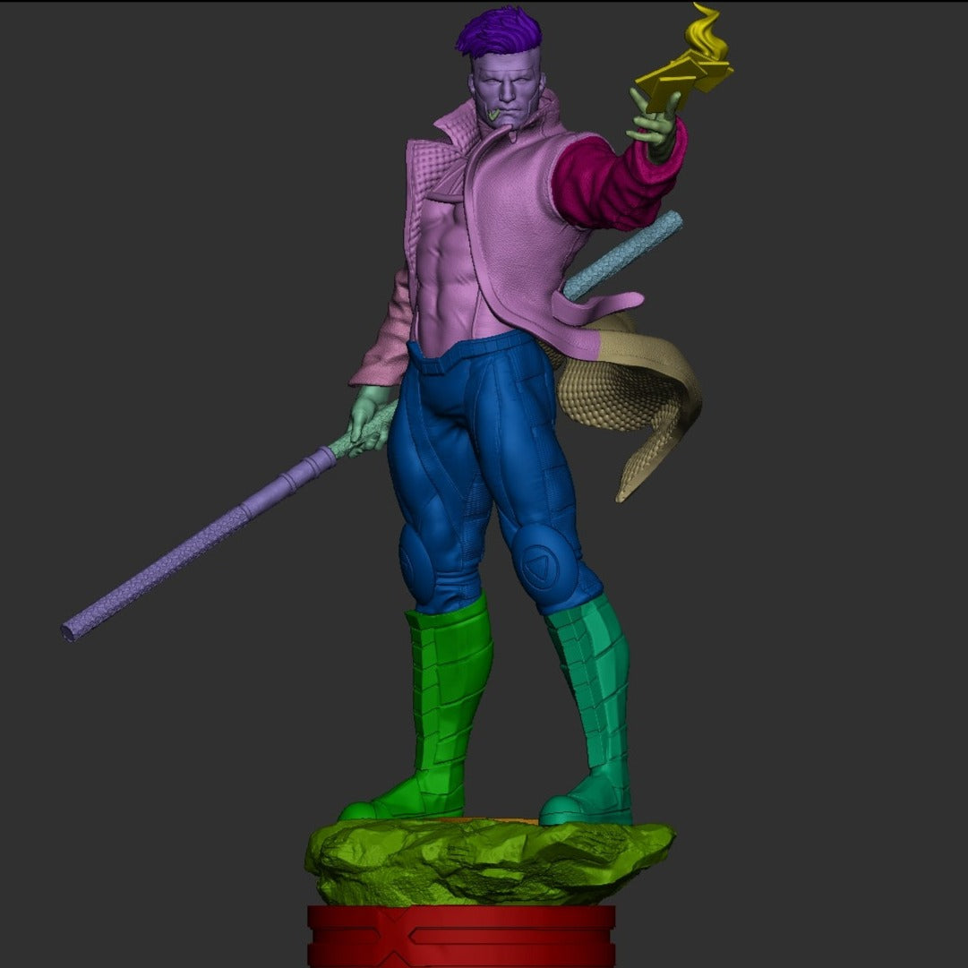 Gambit - X-MEN - 3D Print 1/8 Scale
