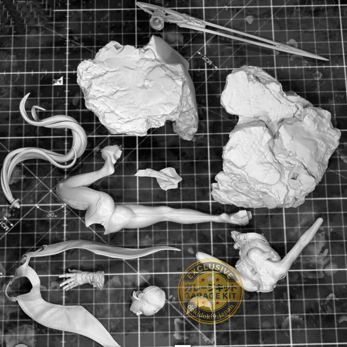 Eve Resin Garage Kit – Stellar Blade – 1/6 Scale | Unpainted 3D Printed Resin Model
