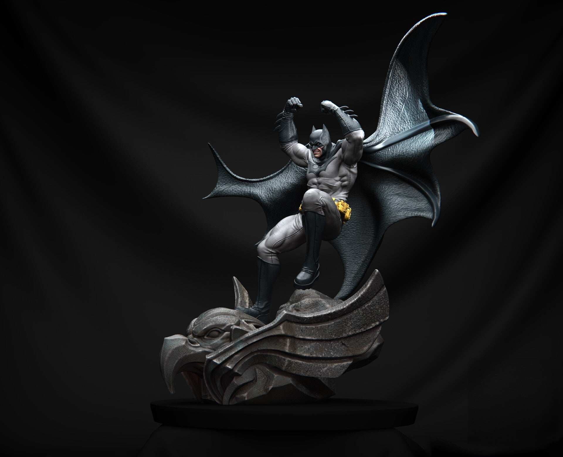 1482 Batman - DC Comics - STL 3D Print Files - 3D Printed Garage Kit ガレージキット Resin Model Scale Figure フィギュア