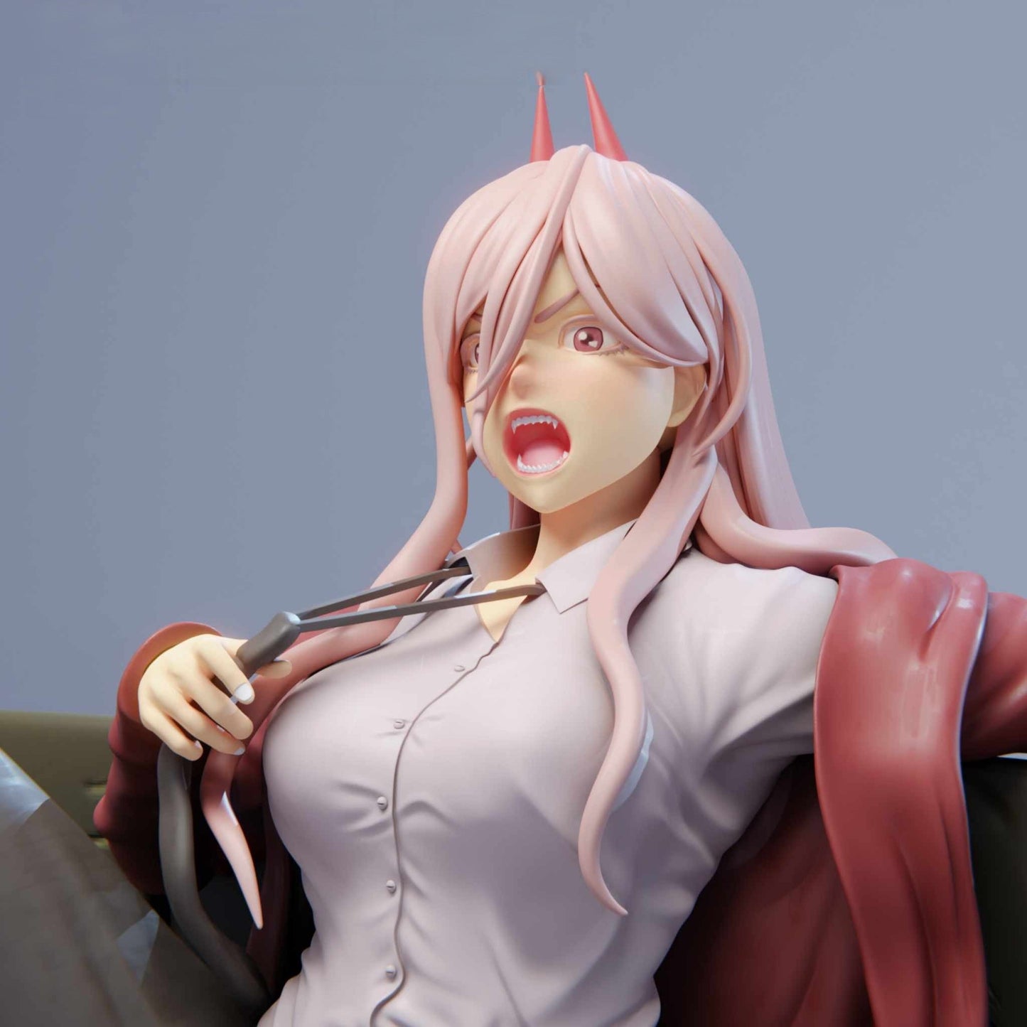 1411 Power Special Edition - Chainsaw Man - STL 3D Print Files - 3D Printed Garage Kit ガレージキット Resin Model Scale Figure フィギュア