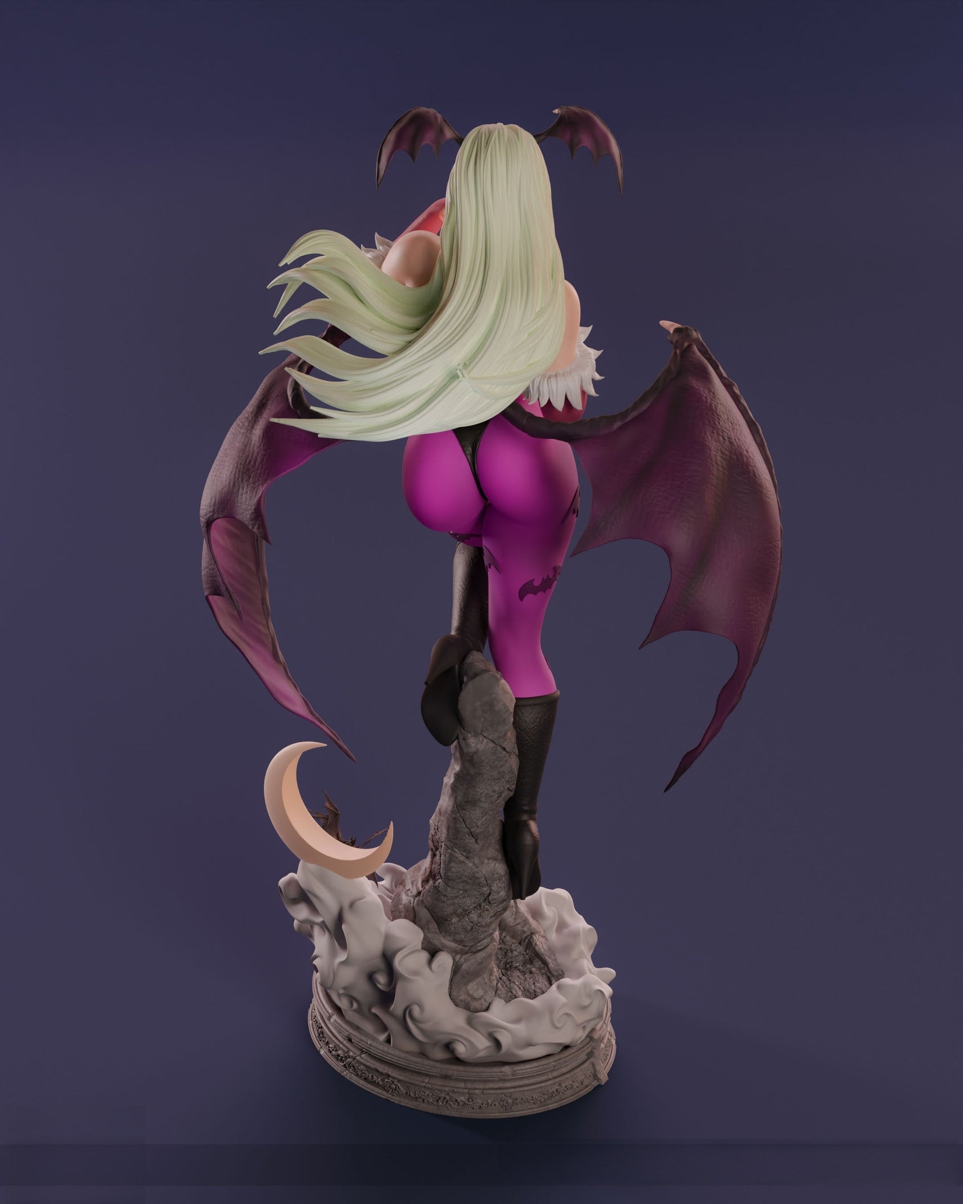 1492 Morrigan Special Edition - Darkstalkers - STL 3D Print Files - 3D Printed Garage Kit ガレージキット Resin Model Scale Figure フィギュア