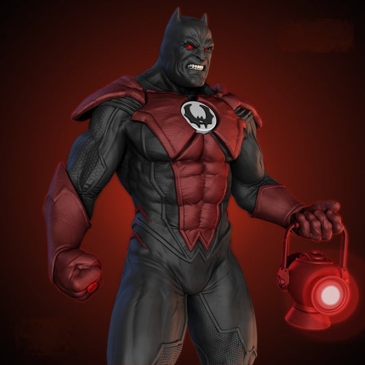 Batrocitus - Death Metal 7 - DC Multiverse - STL 3D Print Files - 3D Printed Garage Kit ガレージキット Resin Model Scale Figure フィギュア