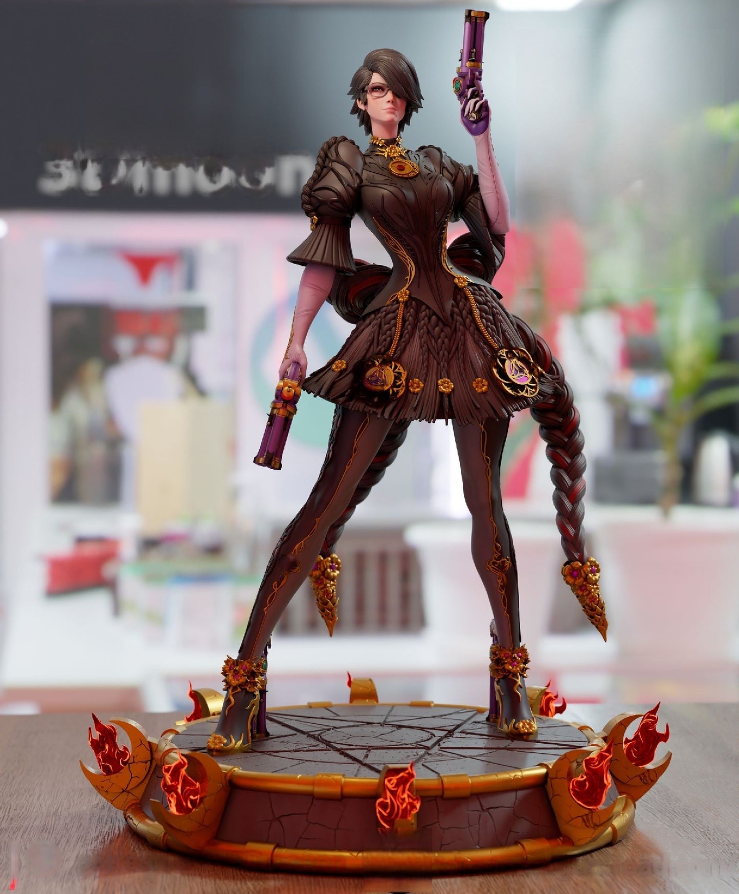 1244 Cereza Special Edition - Bayonetta - STL 3D Print Files - 3D Printed Garage Kit ガレージキット Resin Model Scale Figure フィギュア