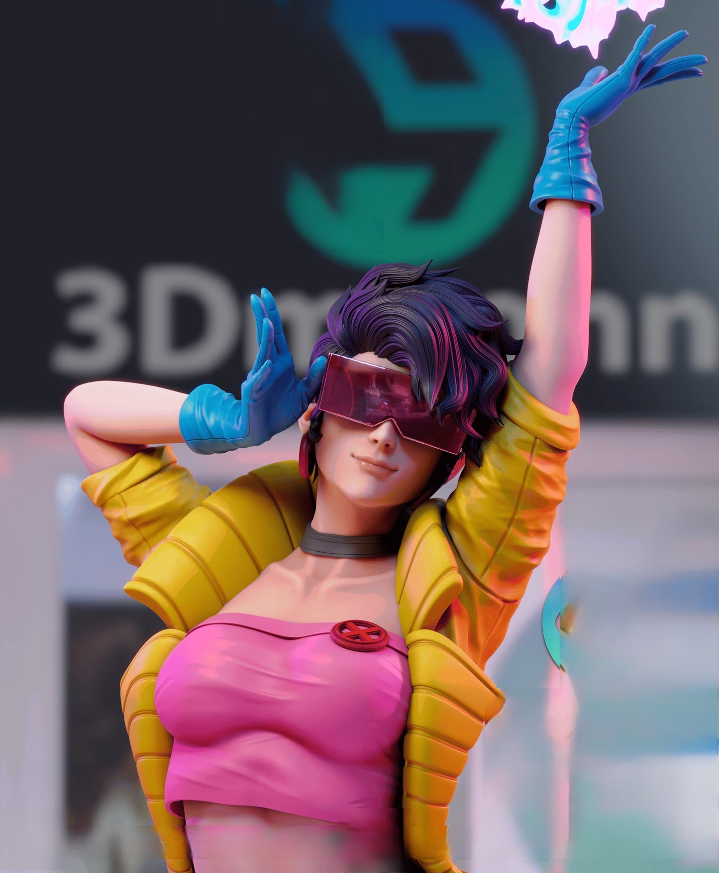 Jubilee Special Edition - X-Men Evolution 1/8 Scale - 3D Printed Garage Kit ガレージキット Resin Model Scale Figure フィギュア