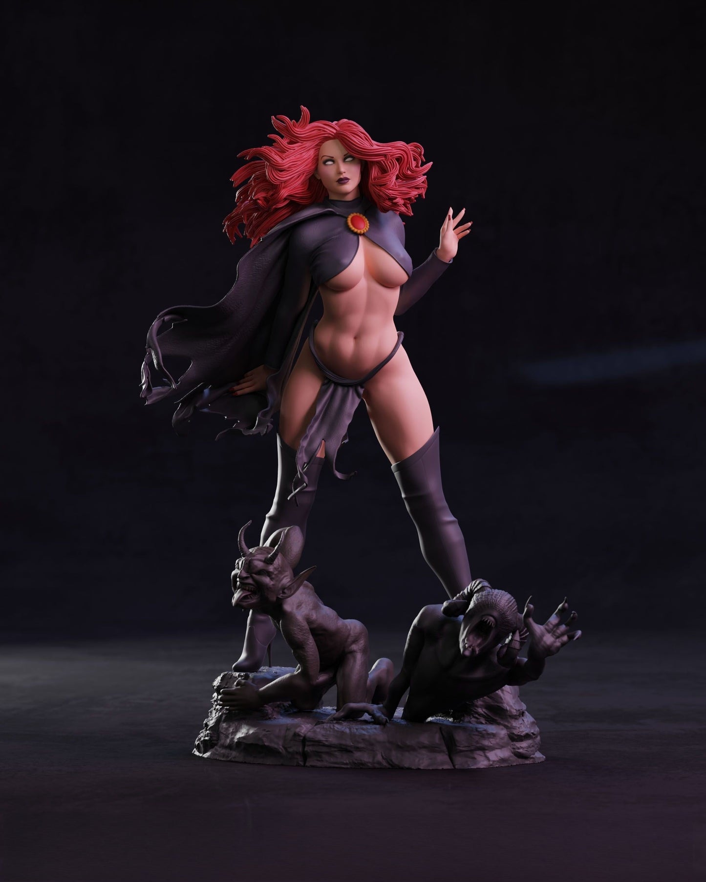 Madelyne Pryor Special Edition - STL 3D Print Files Success - 3D Printed Garage Kit ガレージキット Resin Model Scale Figure フィギュア