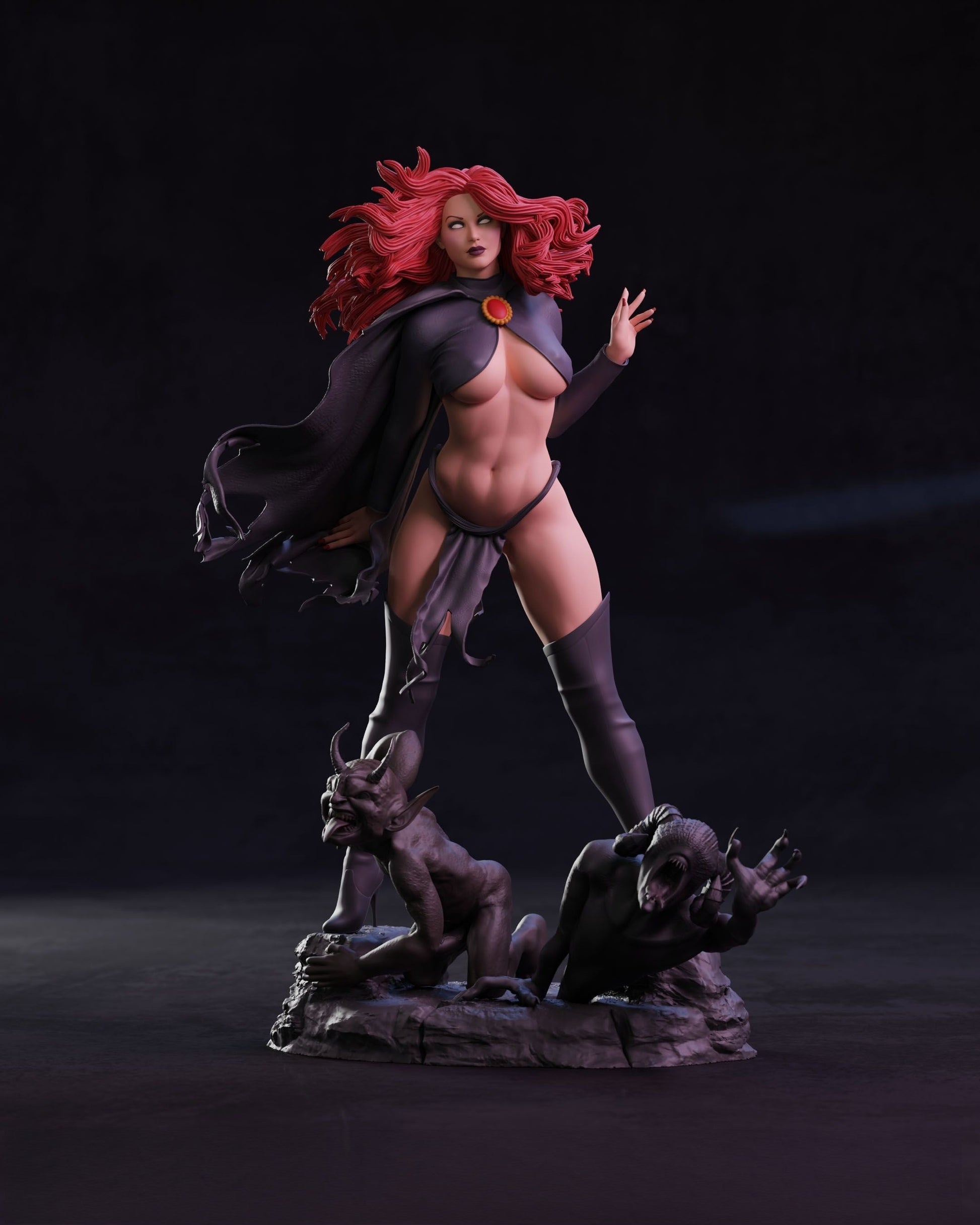 Madelyne Pryor Special Edition - STL 3D Print Files Success - 3D Printed Garage Kit ガレージキット Resin Model Scale Figure フィギュア