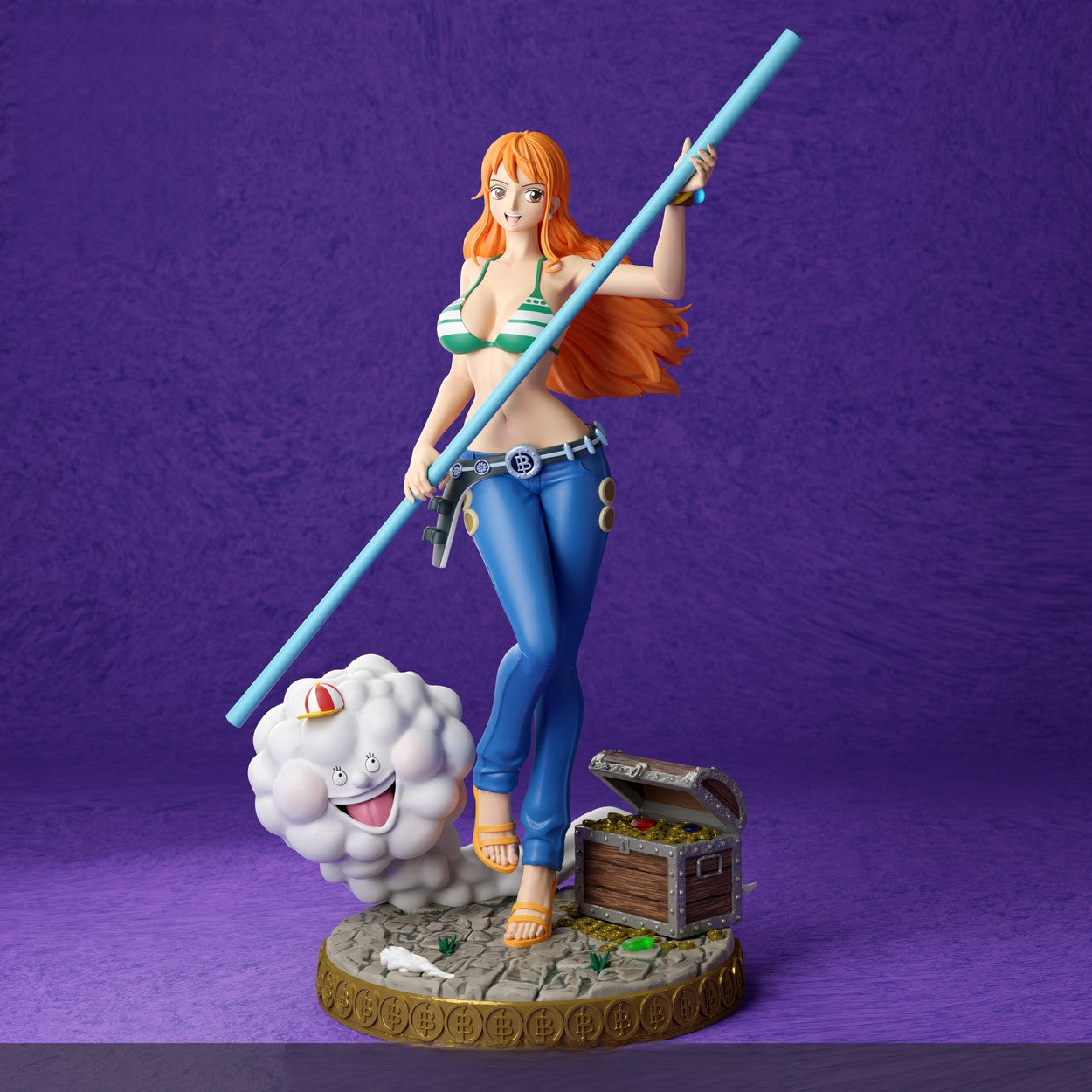 Nami Special Edition - One Piece - STL 3D Print Files - 3D Printed Garage Kit ガレージキット Resin Model Scale Figure フィギュア