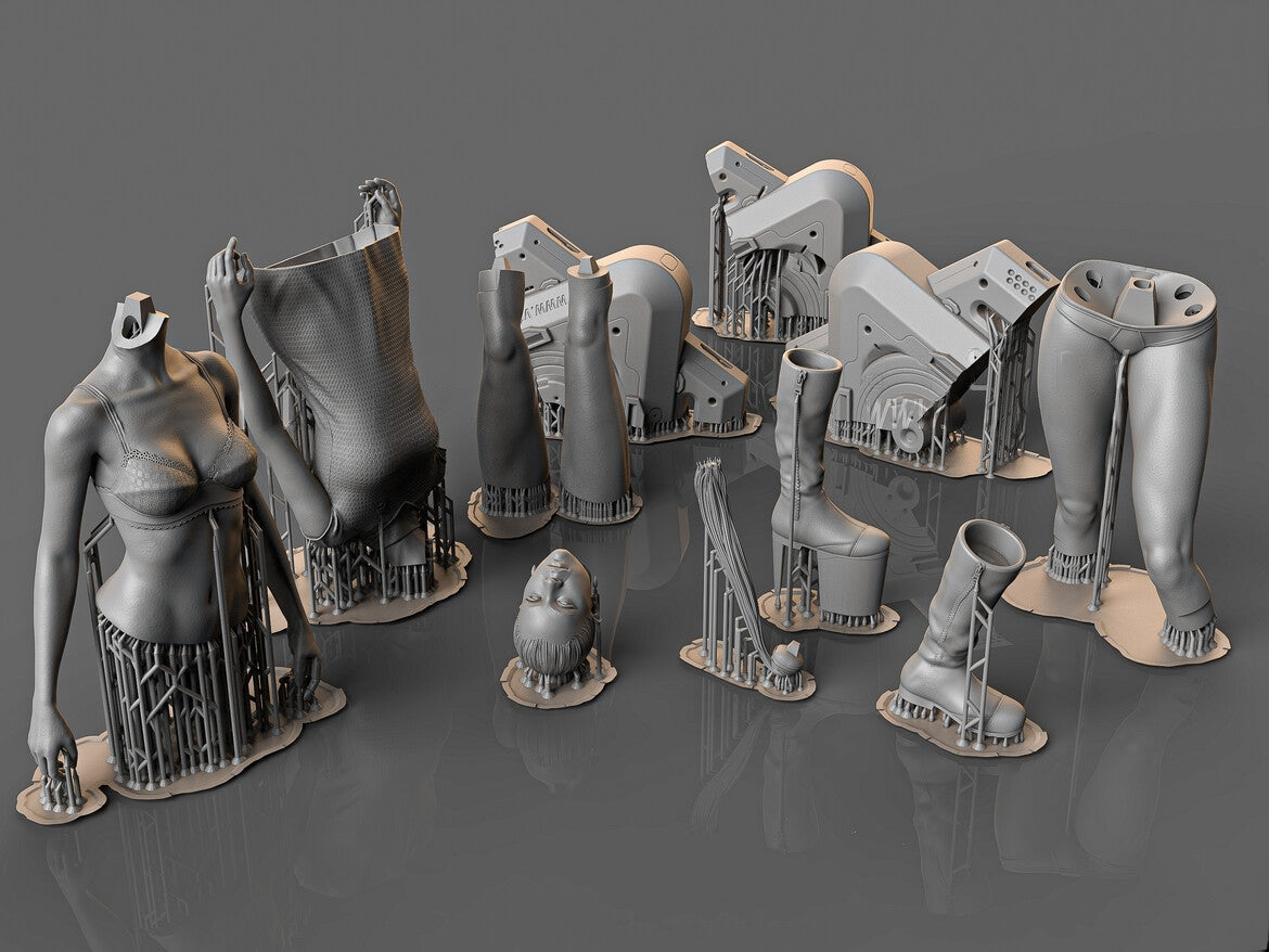Nyota Uhura Special Edition - Star Trek - STL 3D Print Files - 3D Printed Garage Kit ガレージキット Resin Model Scale Figure フィギュア