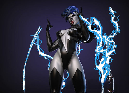 Livewire - DC Comics - STL 3D Print Files - 3D Printed Garage Kit ガレージキット Resin Model Scale Figure フィギュア