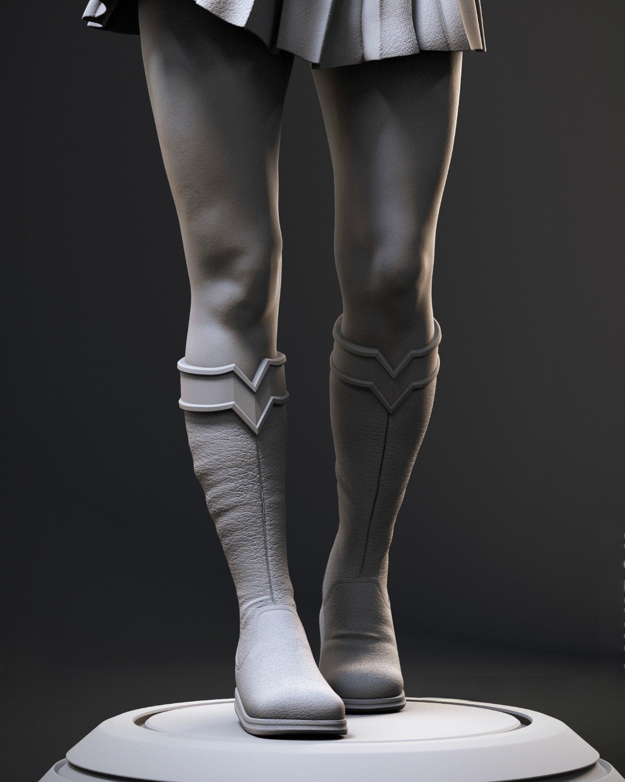 1456 Supergirl - DC Comics - STL 3D Print Files - 3D Printed Garage Kit ガレージキット Resin Model Scale Figure フィギュア