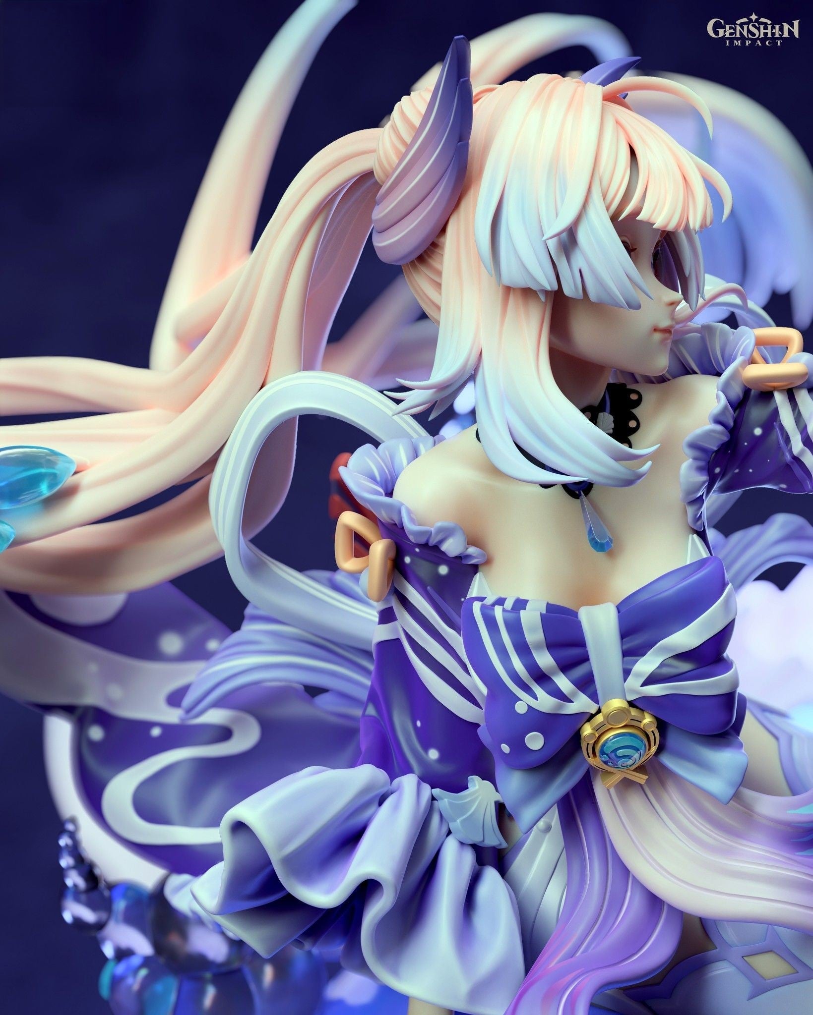 1323 Sangonomiya Kokomi - Genshin Impact - STL 3D Print Files - 3D Printed Garage Kit ガレージキット Resin Model Scale Figure フィギュア