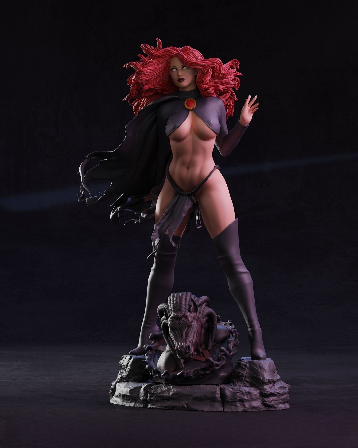 Madelyne Pryor Special Edition - STL 3D Print Files Success - 3D Printed Garage Kit ガレージキット Resin Model Scale Figure フィギュア
