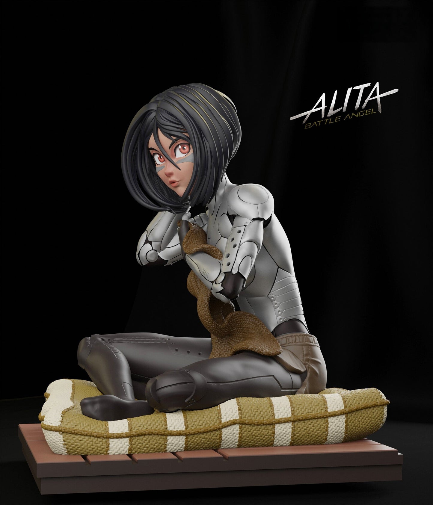 Alita and 2B Nier Automata - 1/8