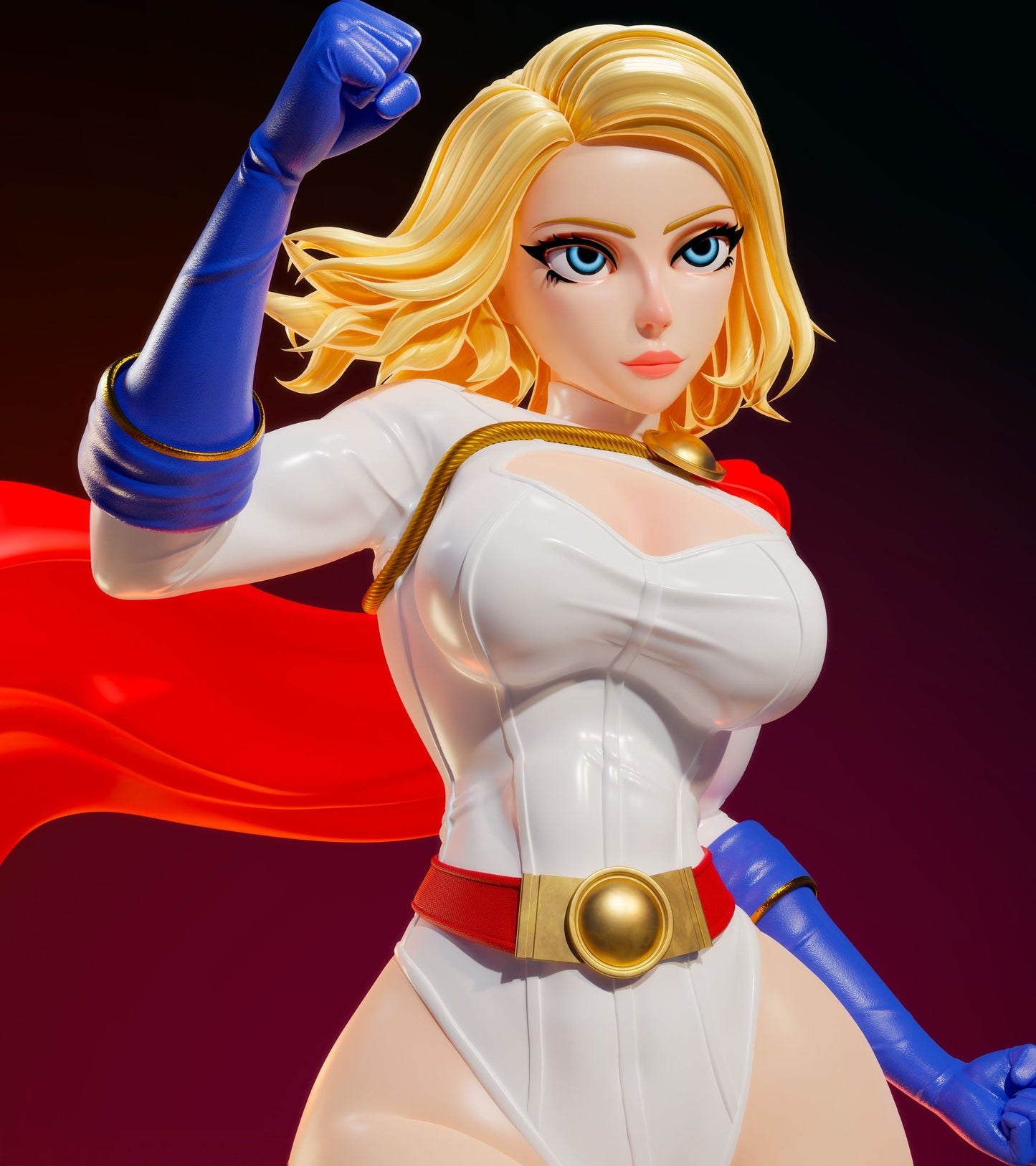 Power Girl 1/8 Scale