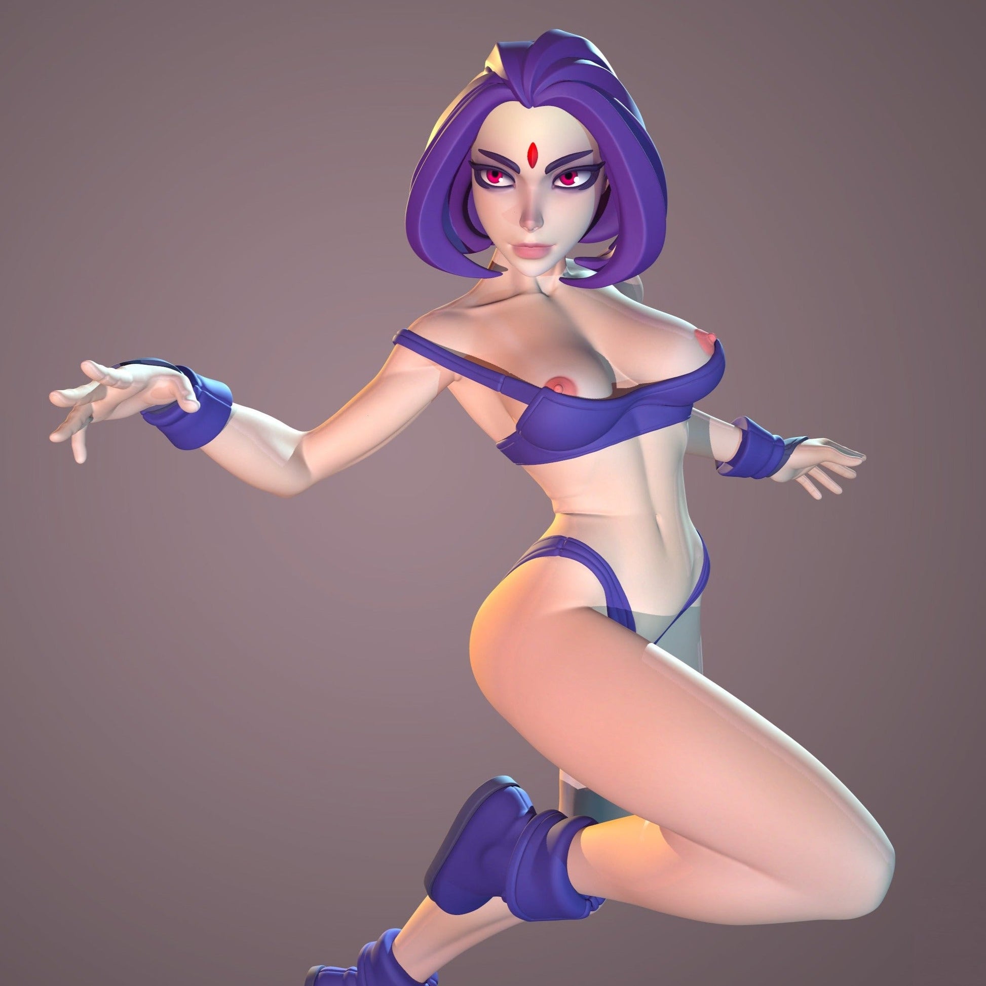 1506 Raven Special Edition - DC Comics - STL 3D Print Files - 3D Printed Garage Kit ガレージキット Resin Model Scale Figure フィギュア