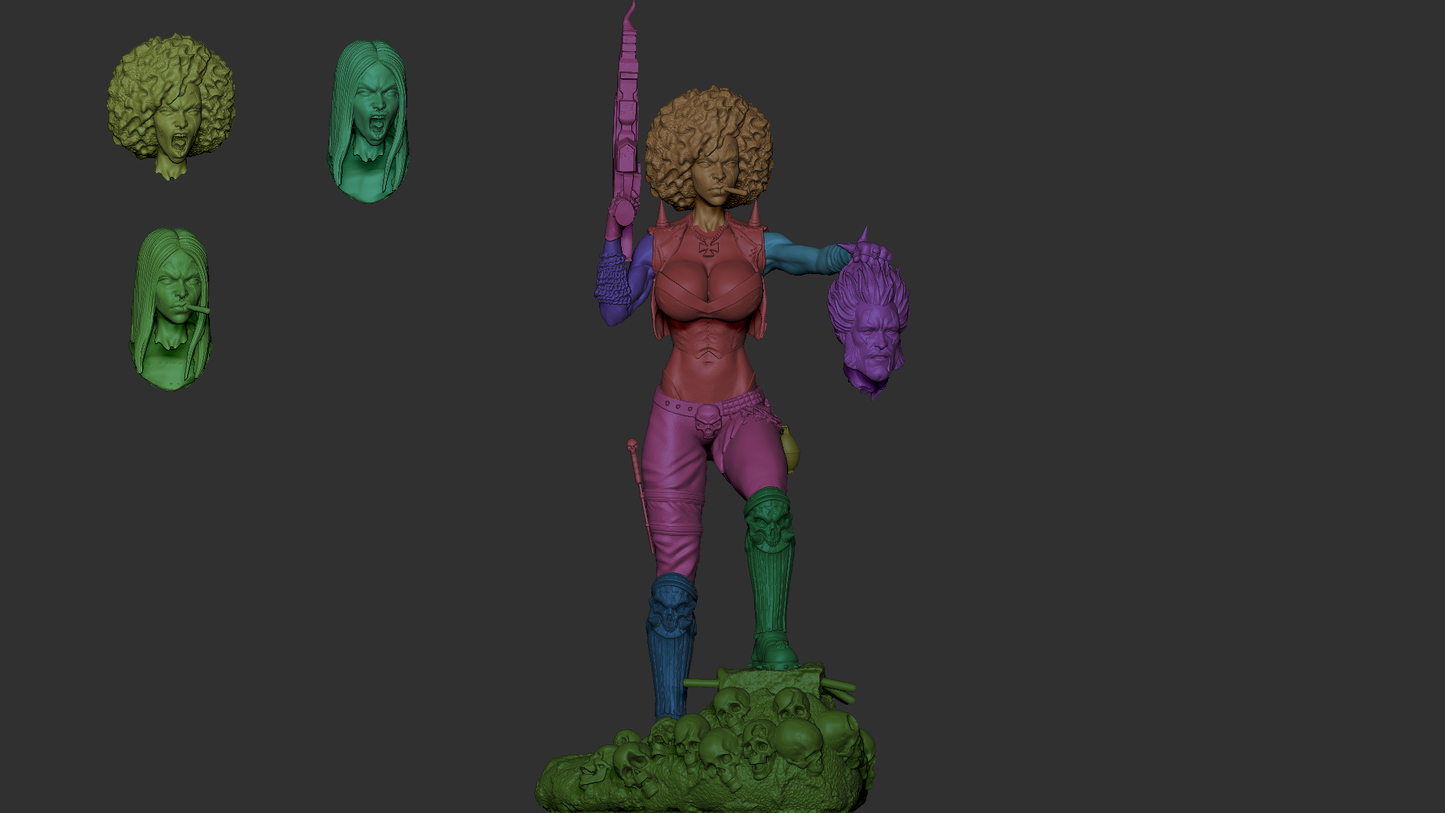 Lady Lobo 1/8 Scale