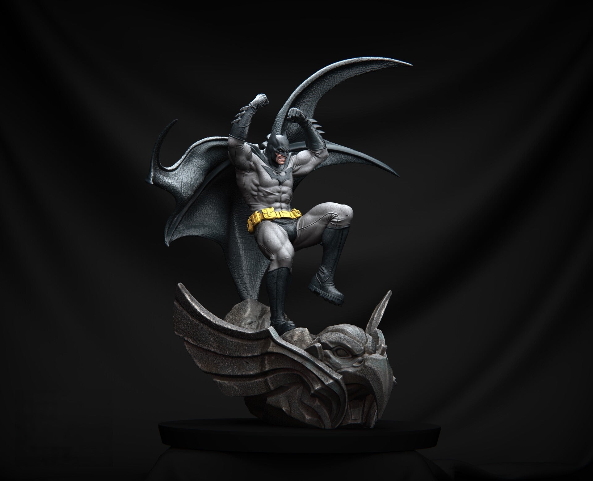 1482 Batman - DC Comics - STL 3D Print Files - 3D Printed Garage Kit ガレージキット Resin Model Scale Figure フィギュア