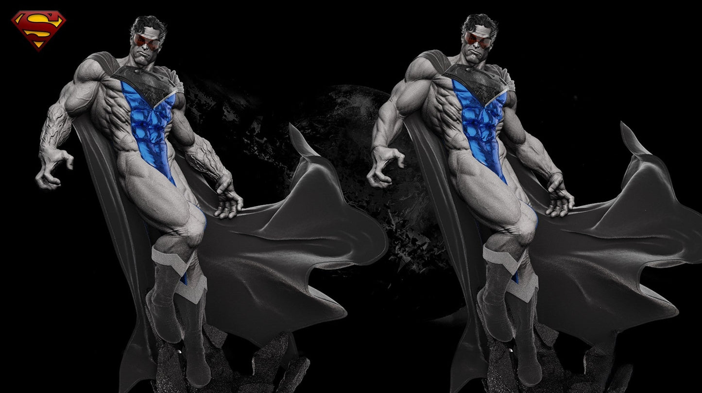 Eradicator (New Earth) - DC Comics - STL 3D Print Files - 3D Printed Garage Kit ガレージキット Resin Model Scale Figure フィギュア