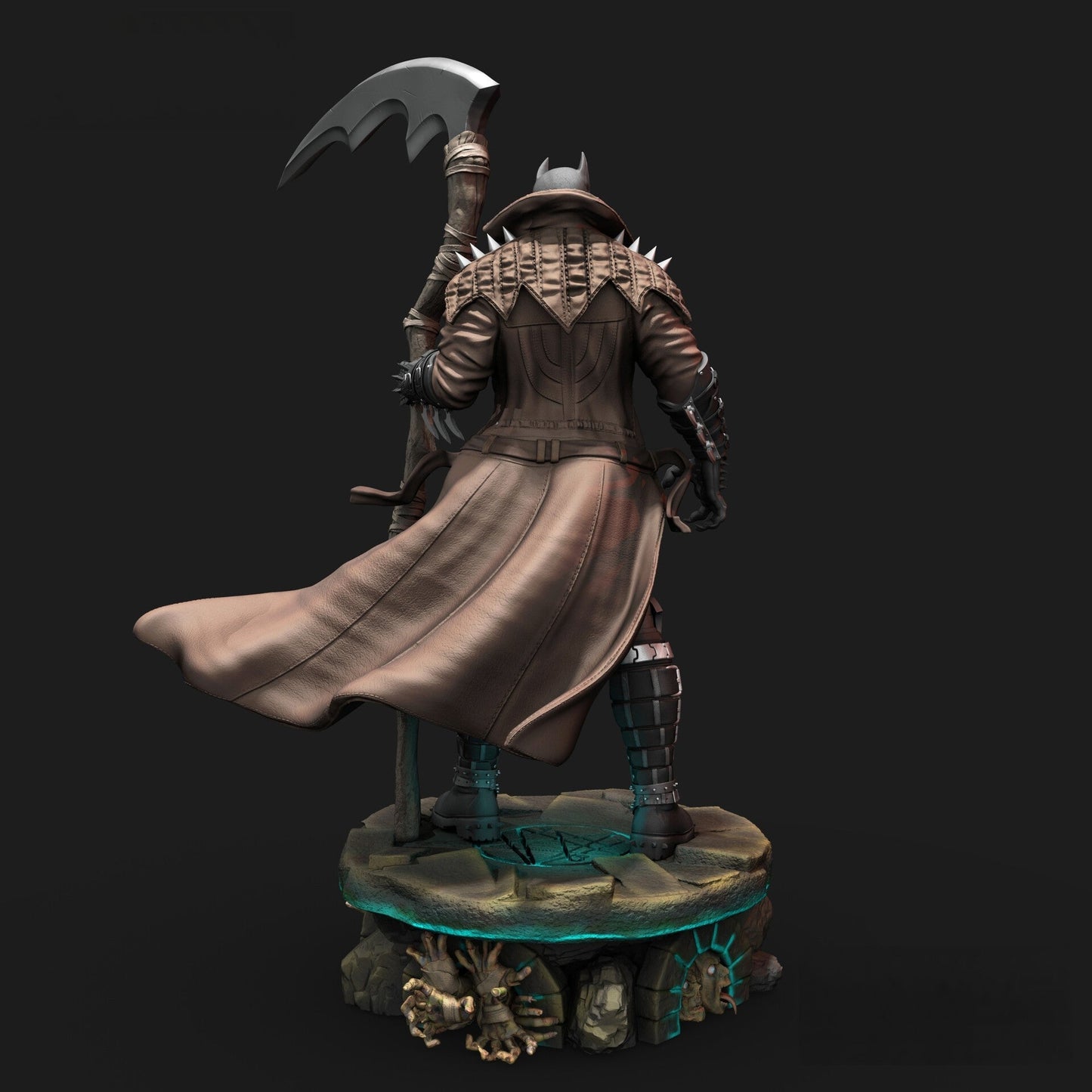 BATMAN - LORD OF DEATH - STL 3D Print Files - 3D Printed Garage Kit ガレージキット Resin Model Scale Figure フィギュア