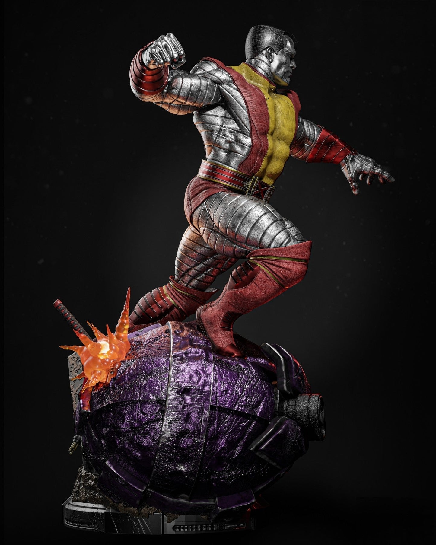 Colossus - X-Men 1/8 Scale - 3D Printed Garage Kit ガレージキット Resin Model Scale Figure フィギュア