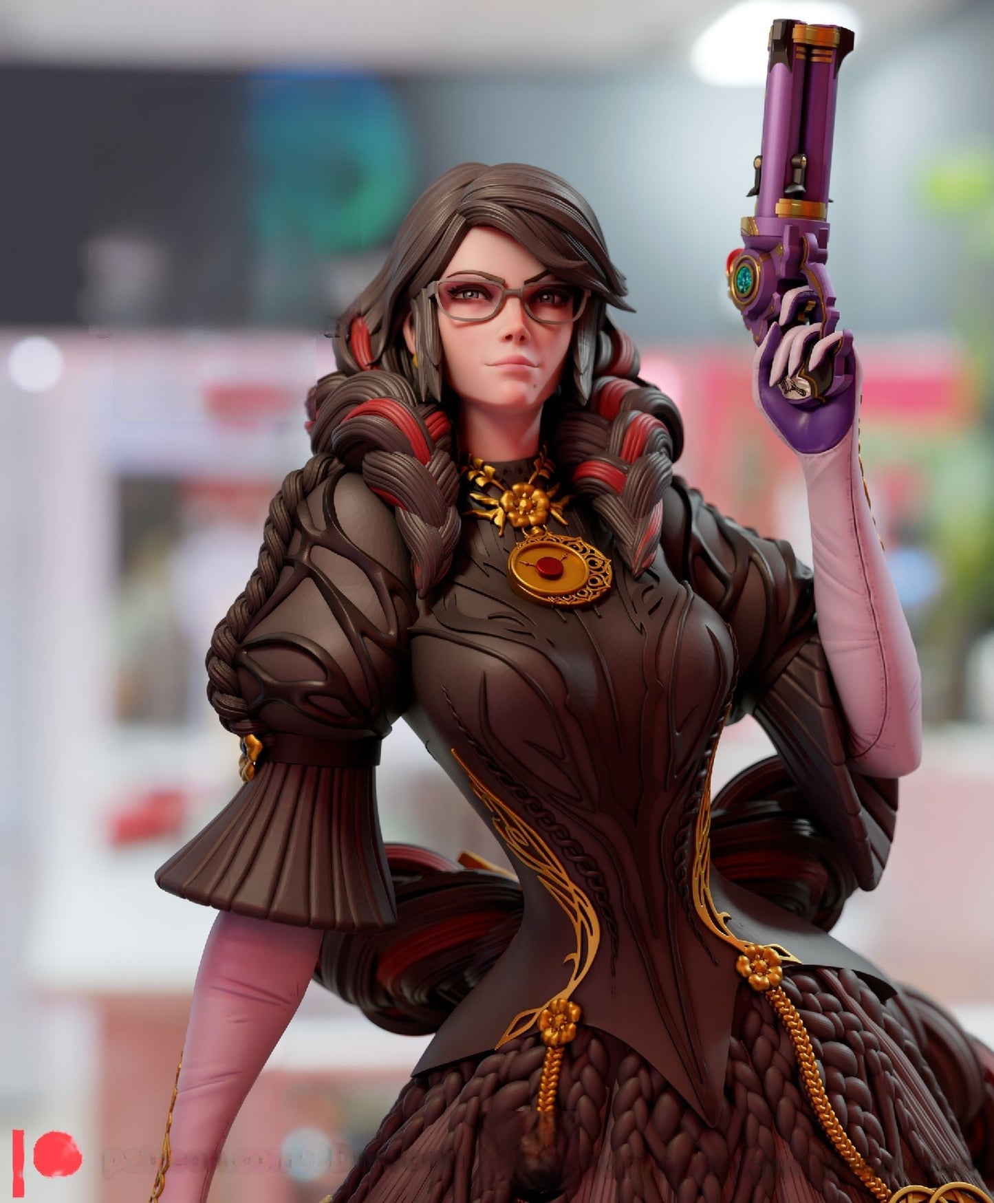 1244 Cereza Special Edition - Bayonetta - STL 3D Print Files - 3D Printed Garage Kit ガレージキット Resin Model Scale Figure フィギュア