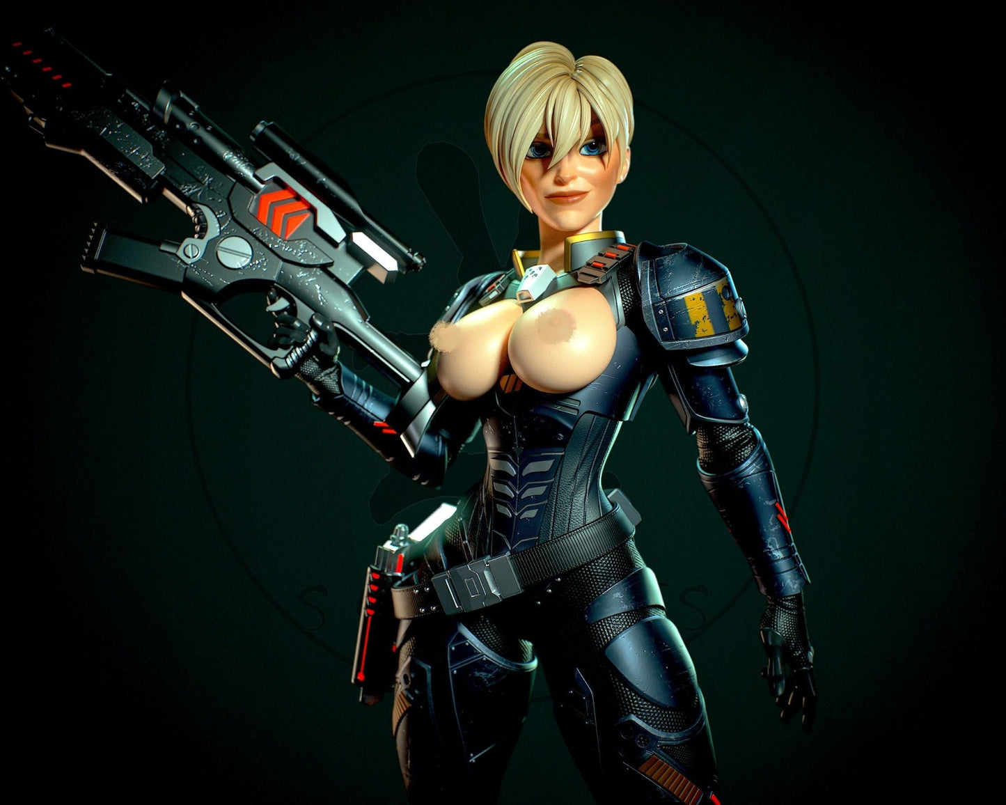 Sergeant Calhoun Special Edition 1/8 Scale