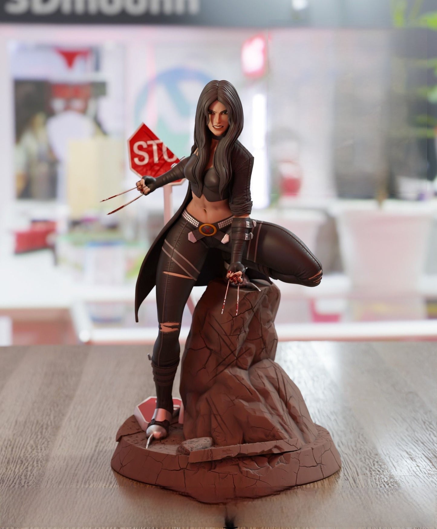 1830 X-23 Special Edition - X-men - STL 3D Print Files - 3D Printed Garage Kit ガレージキット Resin Model Scale Figure フィギュア
