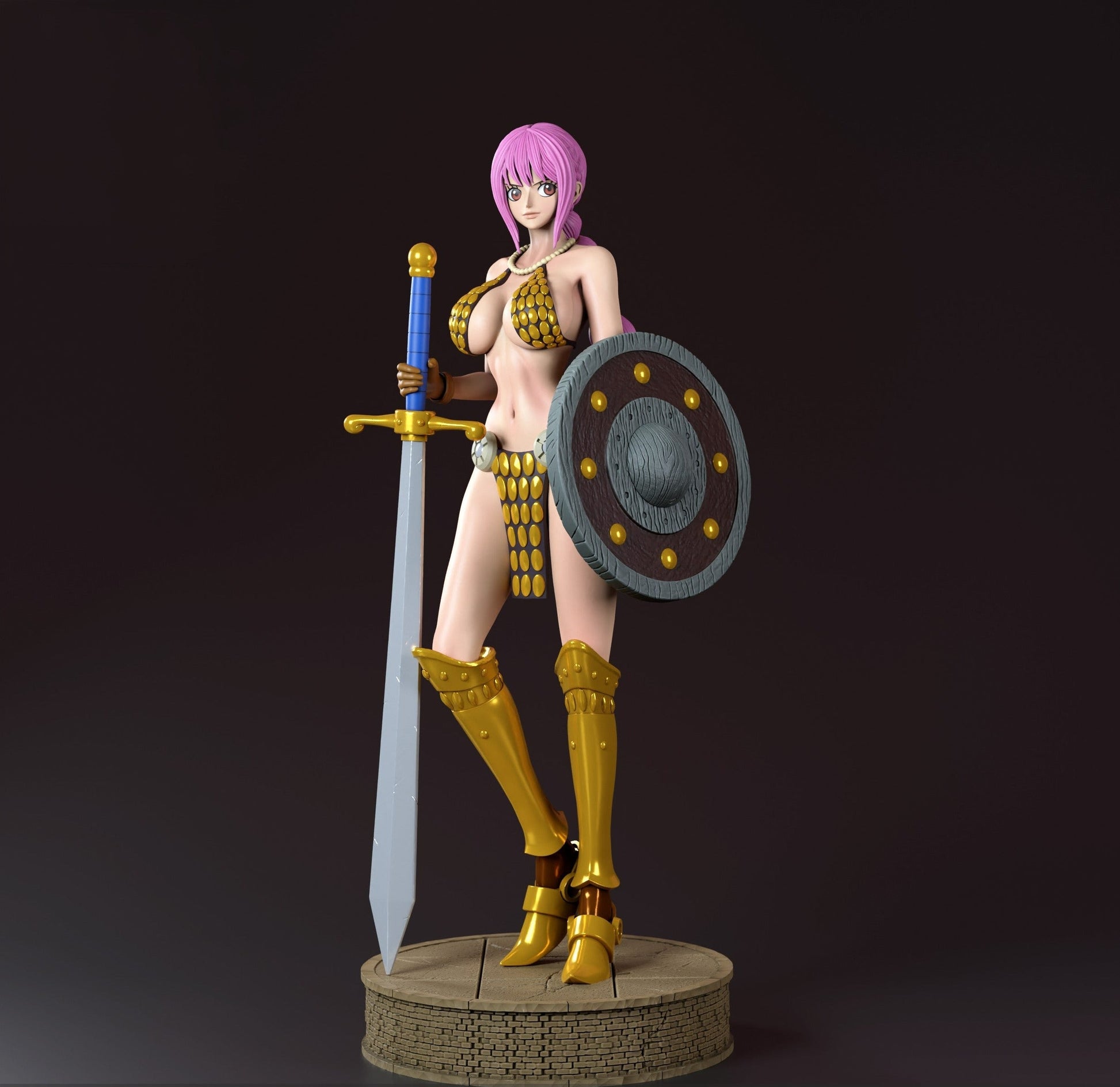 Rebecca Special Edition - One Piece 1/8 Scale - 3D Printed Garage Kit ガレージキット Resin Model Scale Figure フィギュア