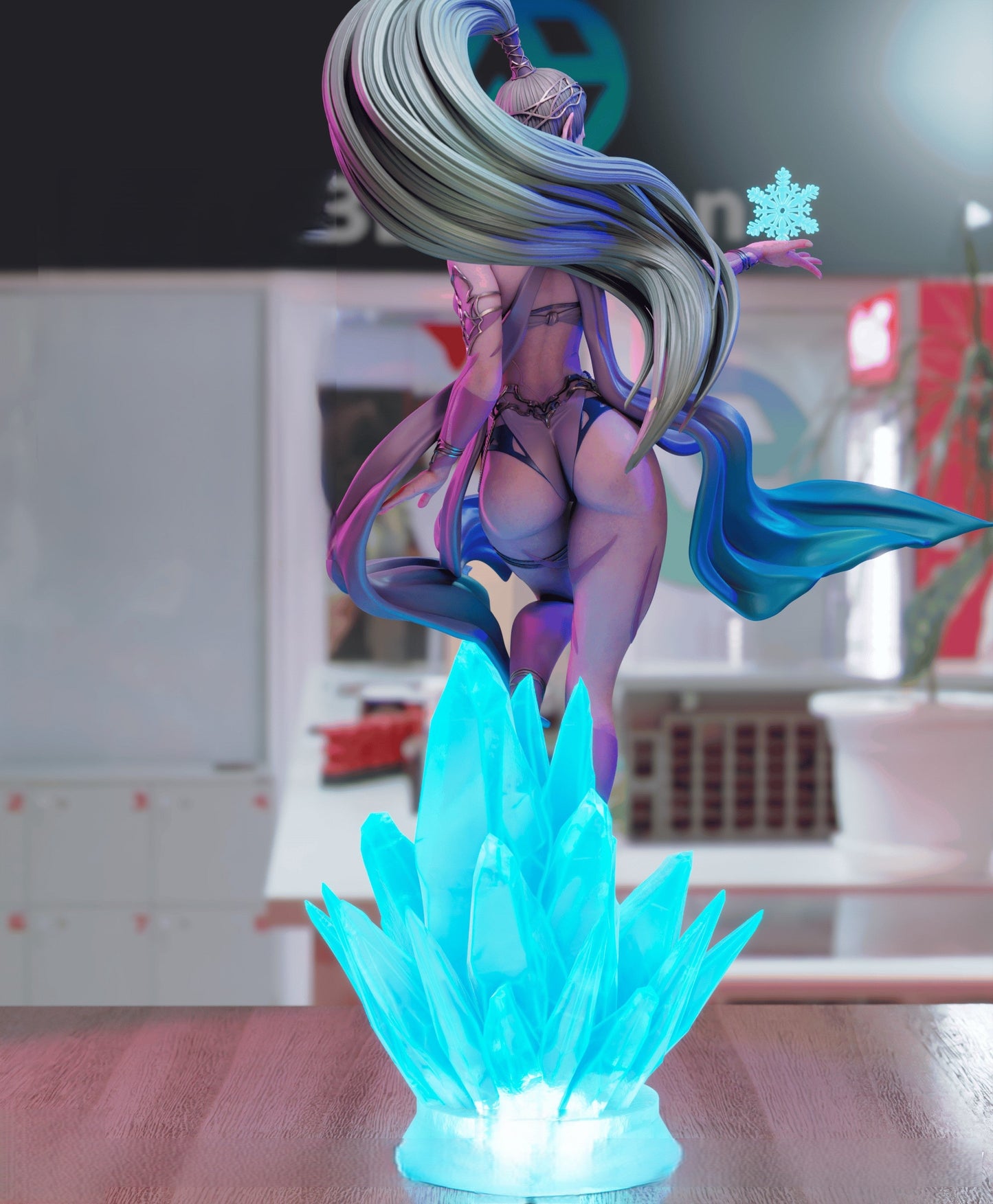 Shiva Special Edition - Final Fantasy - STL 3D Print Files - 3D Printed Garage Kit ガレージキット Resin Model Scale Figure フィギュア