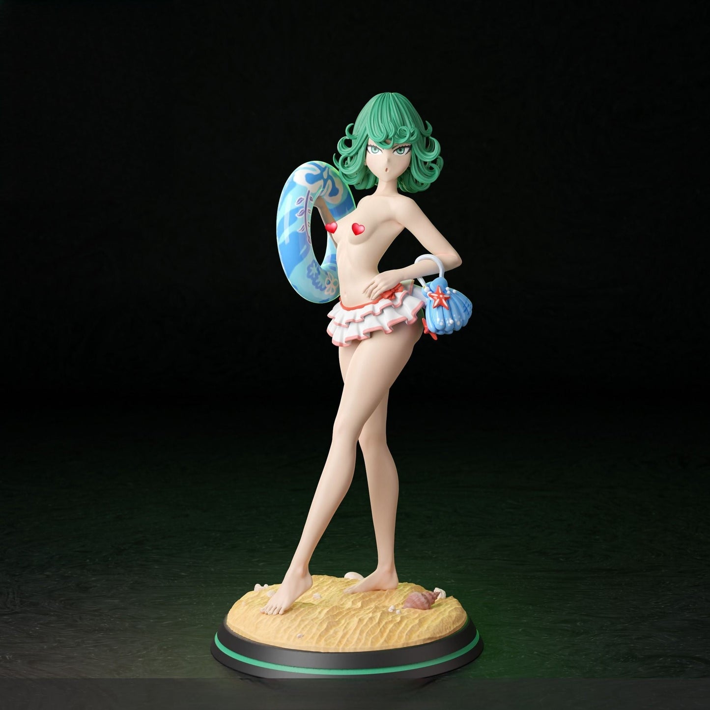 1284 Tatsumaki Special Edition - One-Punch Man - STL 3D Print Files - 3D Printed Garage Kit ガレージキット Resin Model Scale Figure フィギュア